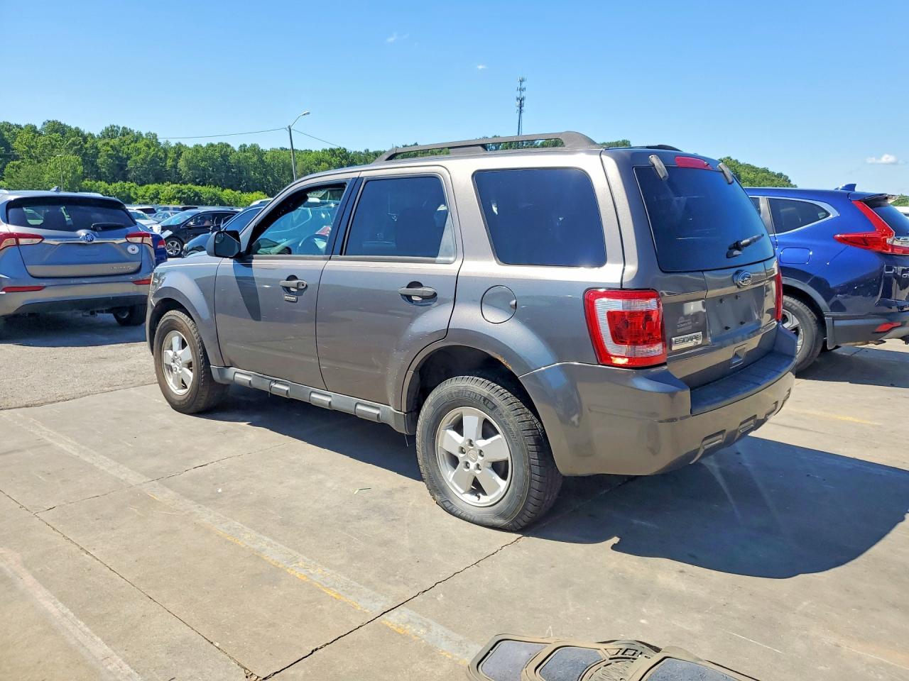 2012 Ford Escape Xlt Серый vin: 1FMCU0D78CKC64290