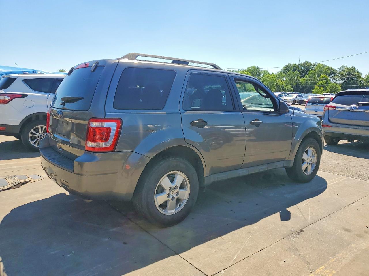 2012 Ford Escape Xlt Серый vin: 1FMCU0D78CKC64290