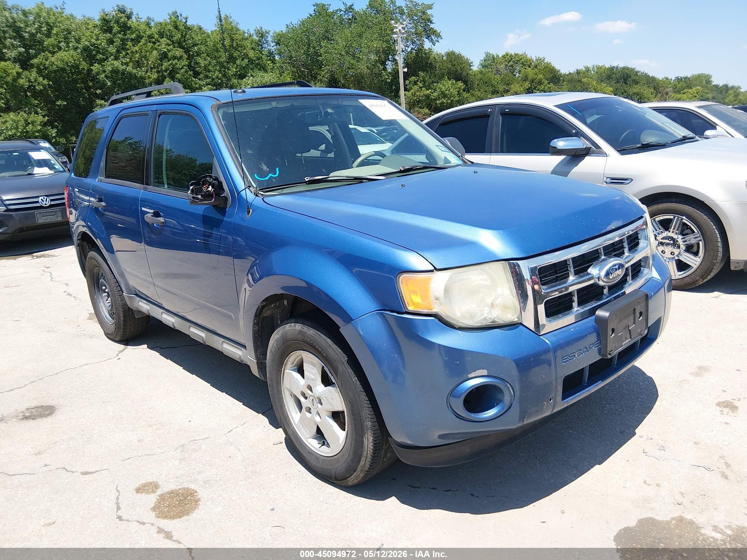 2010 Ford Escape Xlt Синий vin: 1FMCU0D79AKB00866