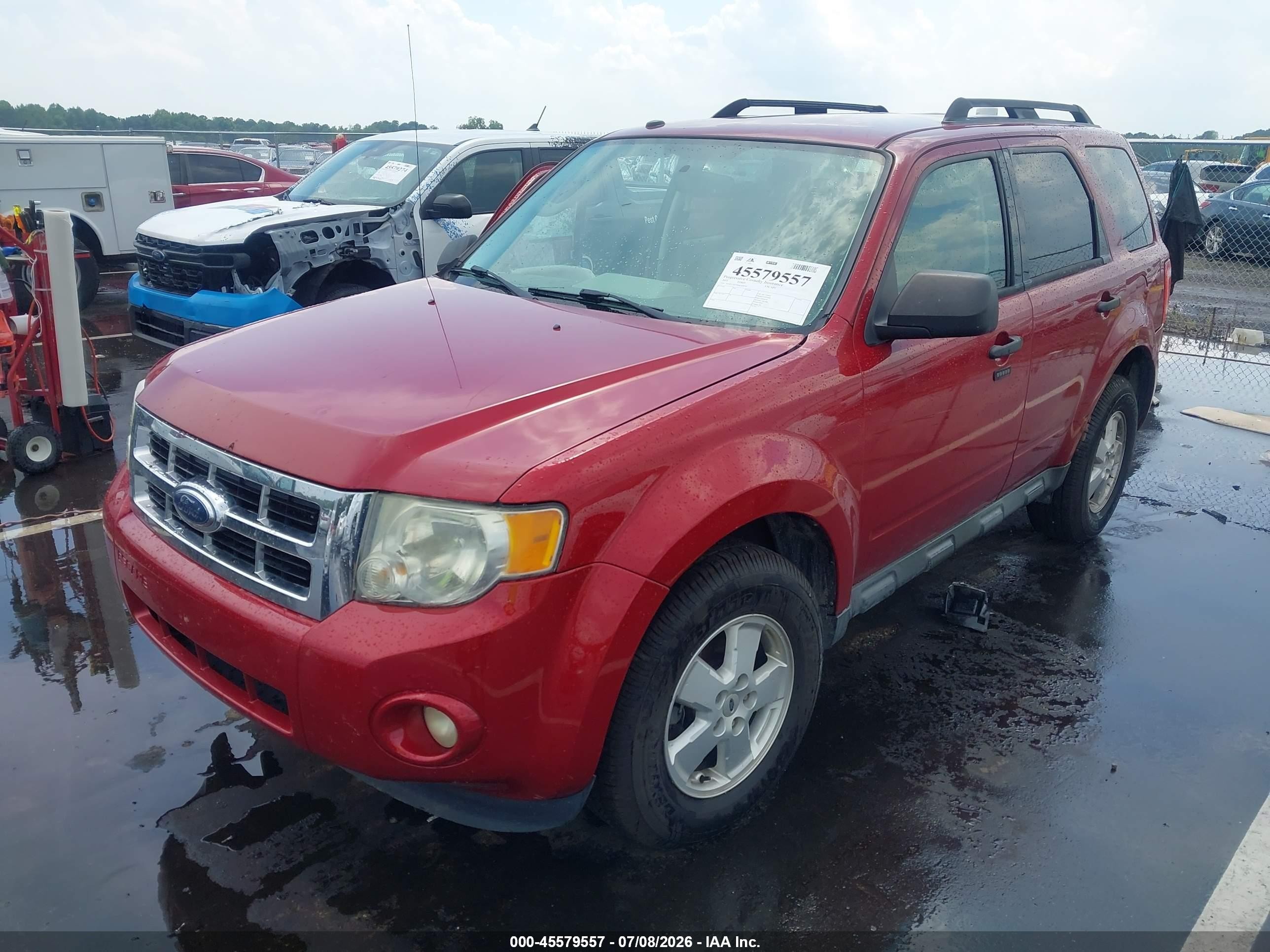 2011 Ford Escape Xlt Red vin: 1FMCU0D79BKA92513