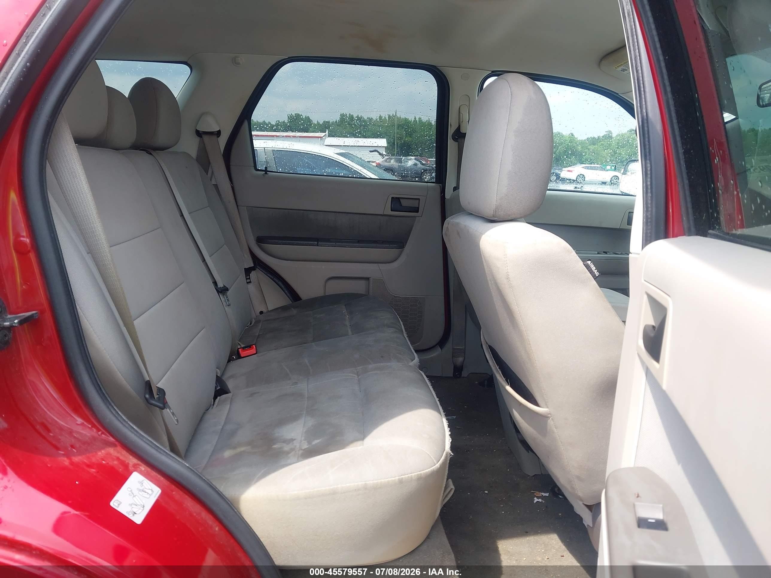 2011 Ford Escape Xlt Red vin: 1FMCU0D79BKA92513