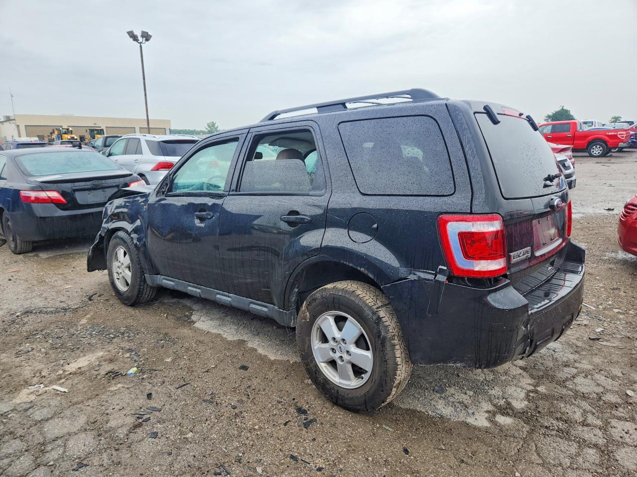 2011 Ford Escape Xlt Black vin: 1FMCU0D79BKB86410