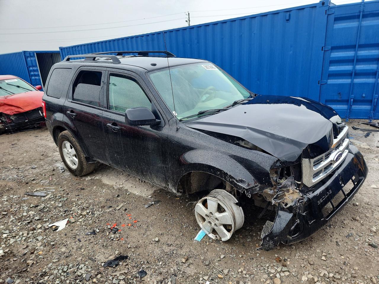2011 Ford Escape Xlt Black vin: 1FMCU0D79BKB86410