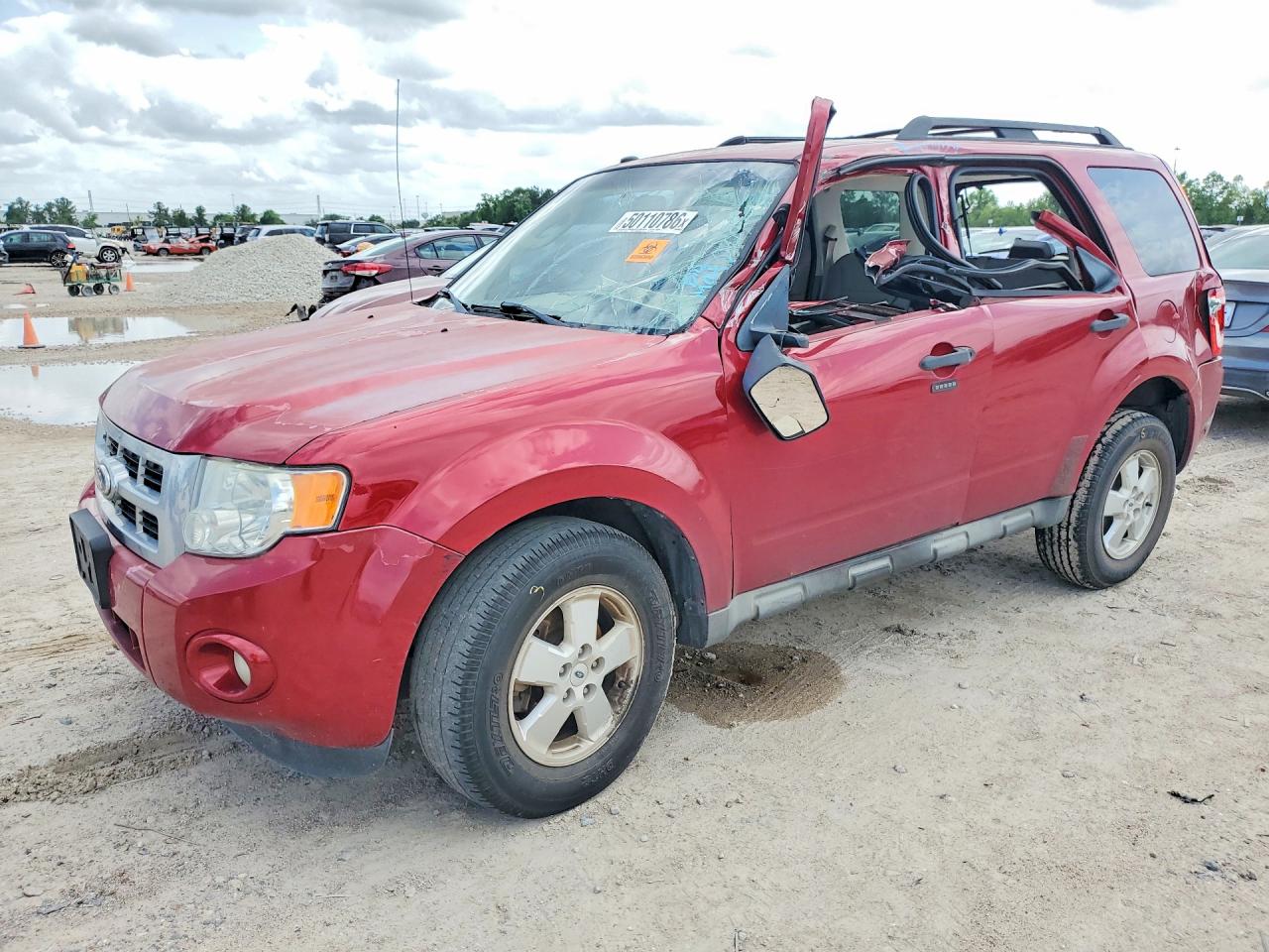 2011 Ford Escape Xlt Красный vin: 1FMCU0D79BKC10317