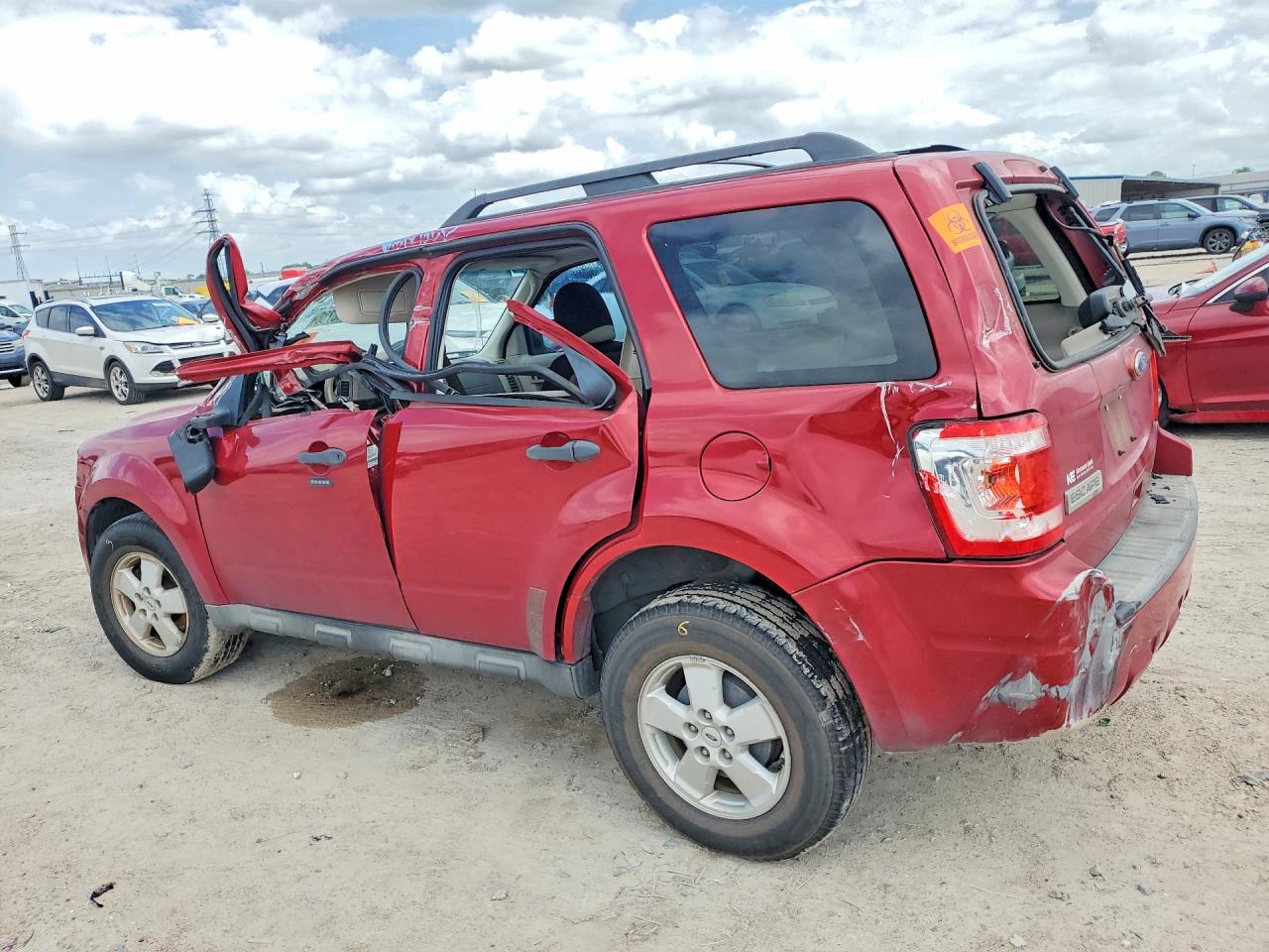 2011 Ford Escape Xlt Красный vin: 1FMCU0D79BKC10317