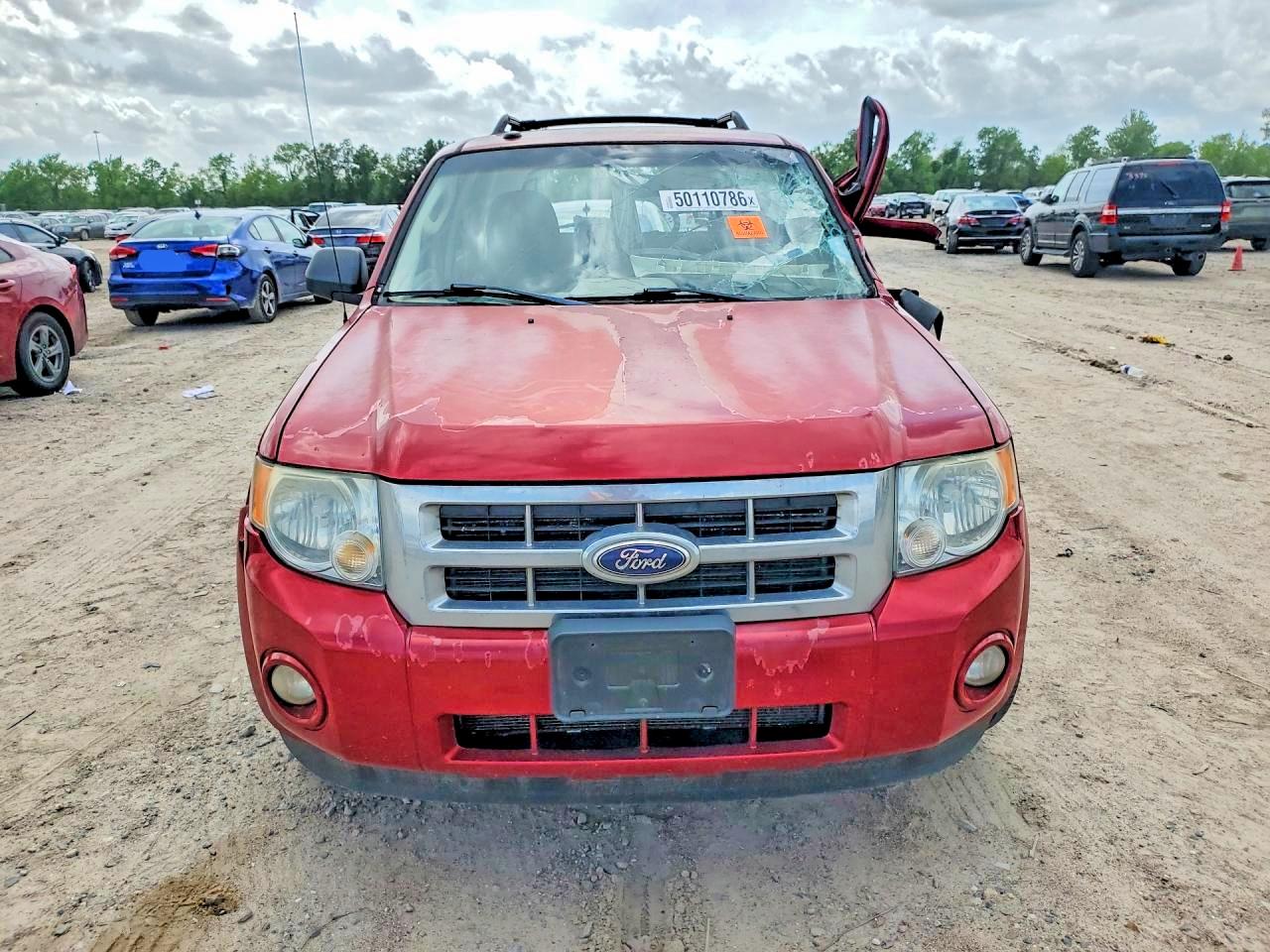 2011 Ford Escape Xlt Красный vin: 1FMCU0D79BKC10317