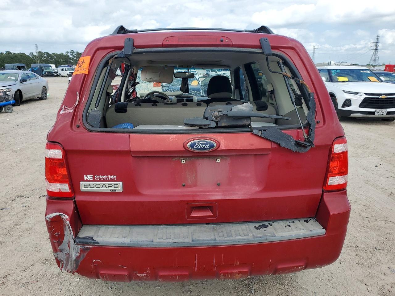 2011 Ford Escape Xlt Красный vin: 1FMCU0D79BKC10317