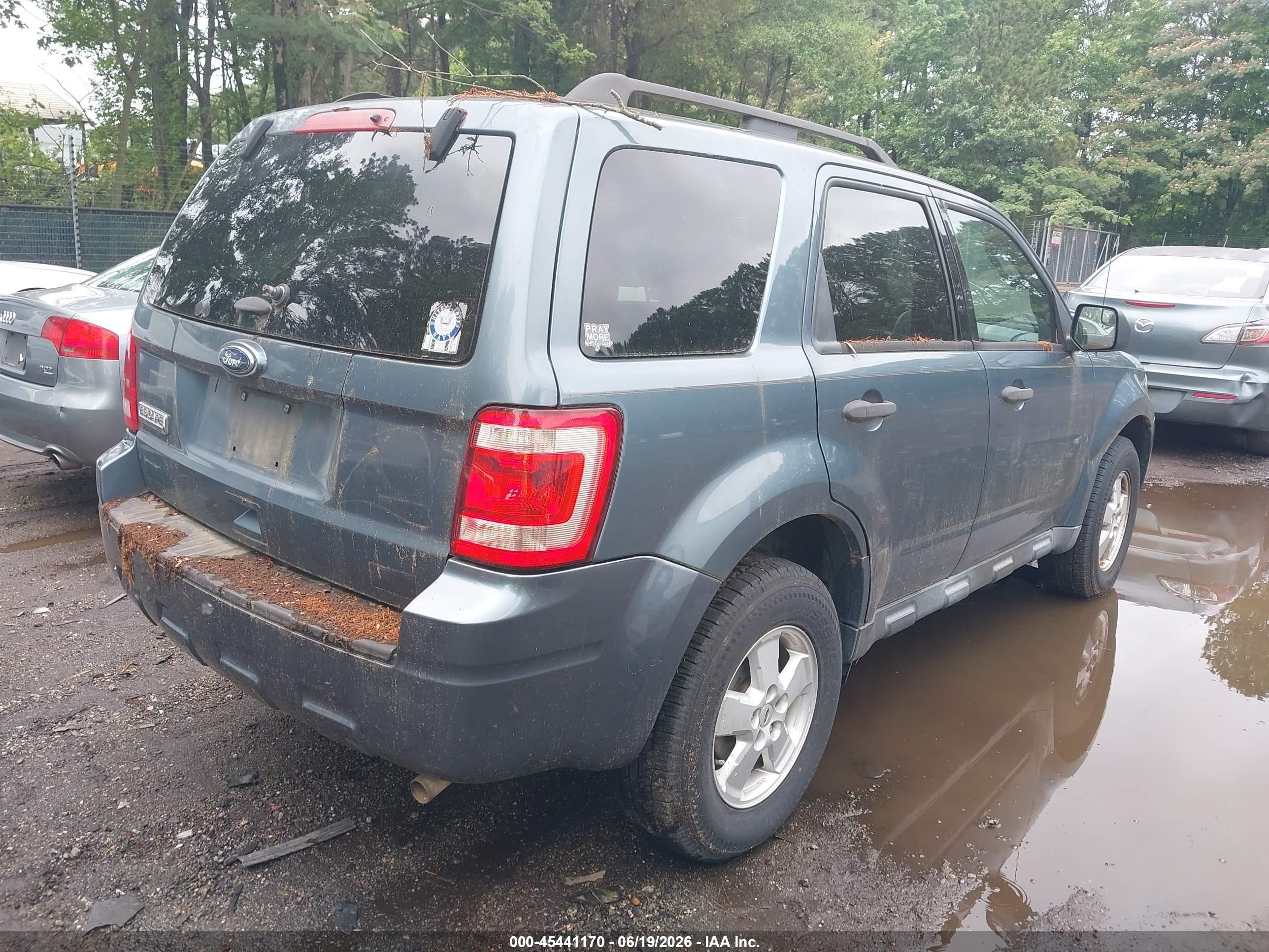 2012 Ford Escape Xlt Blue vin: 1FMCU0D79CKA20230