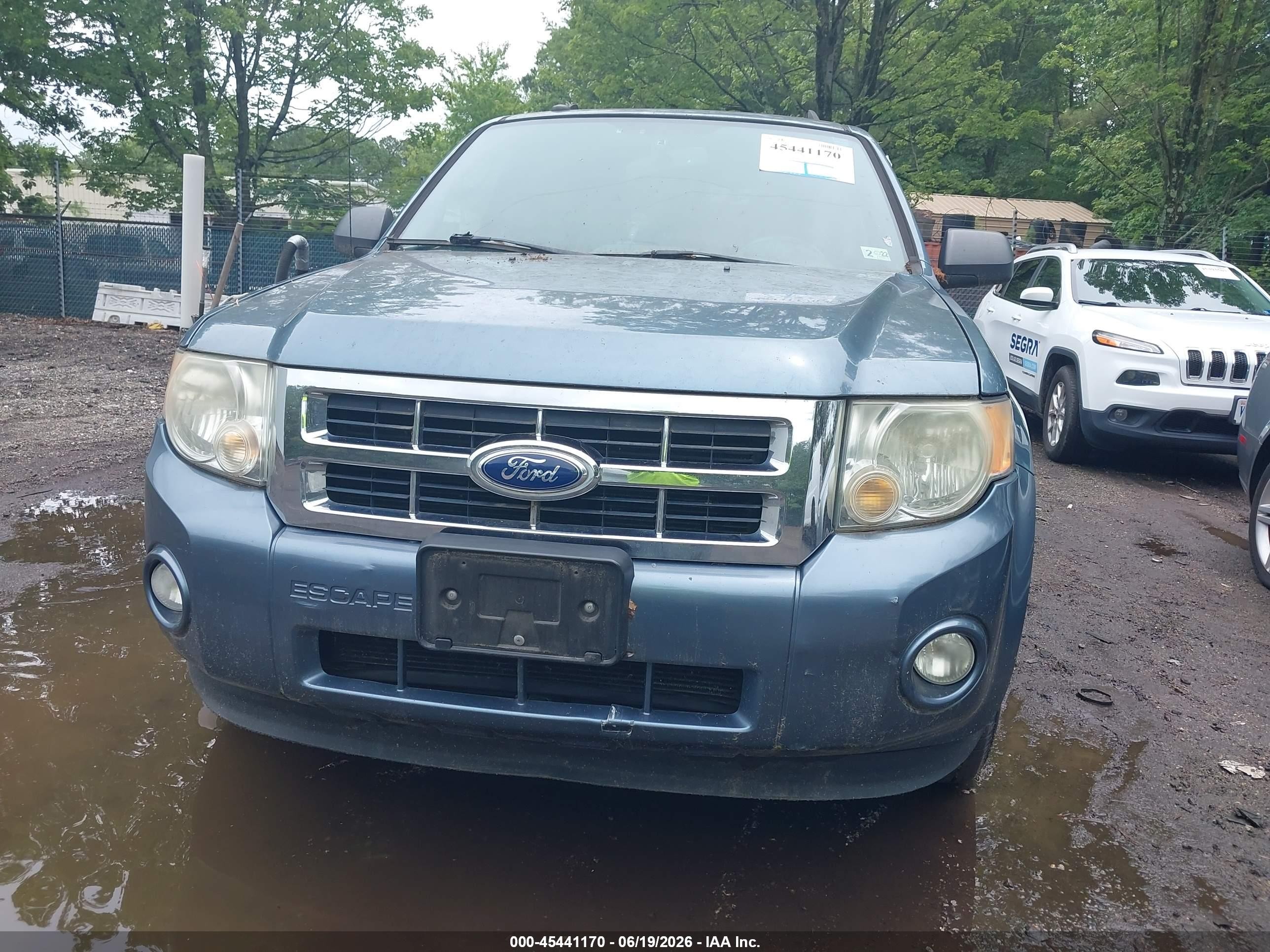 2012 Ford Escape Xlt Blue vin: 1FMCU0D79CKA20230