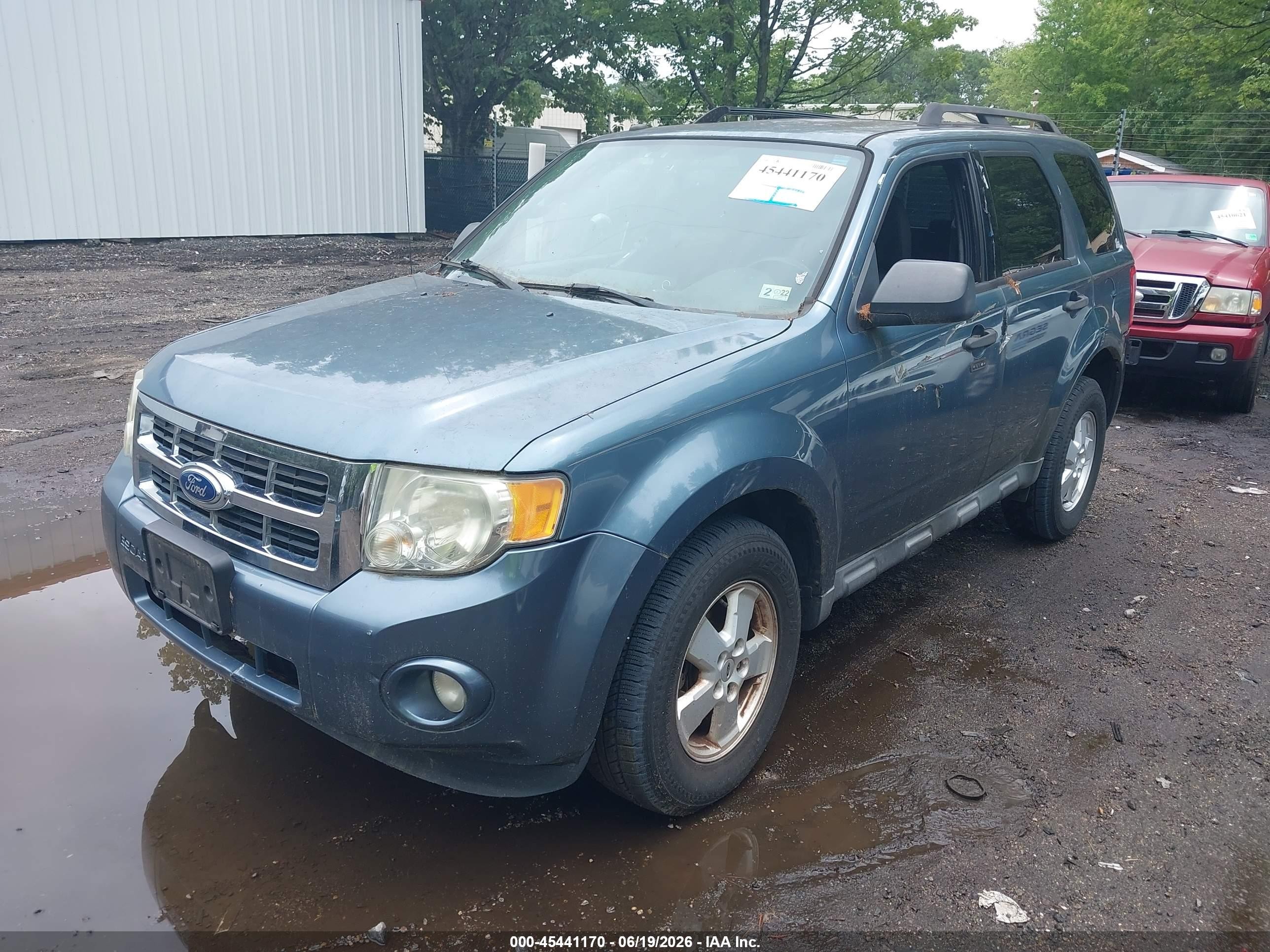 2012 Ford Escape Xlt Blue vin: 1FMCU0D79CKA20230