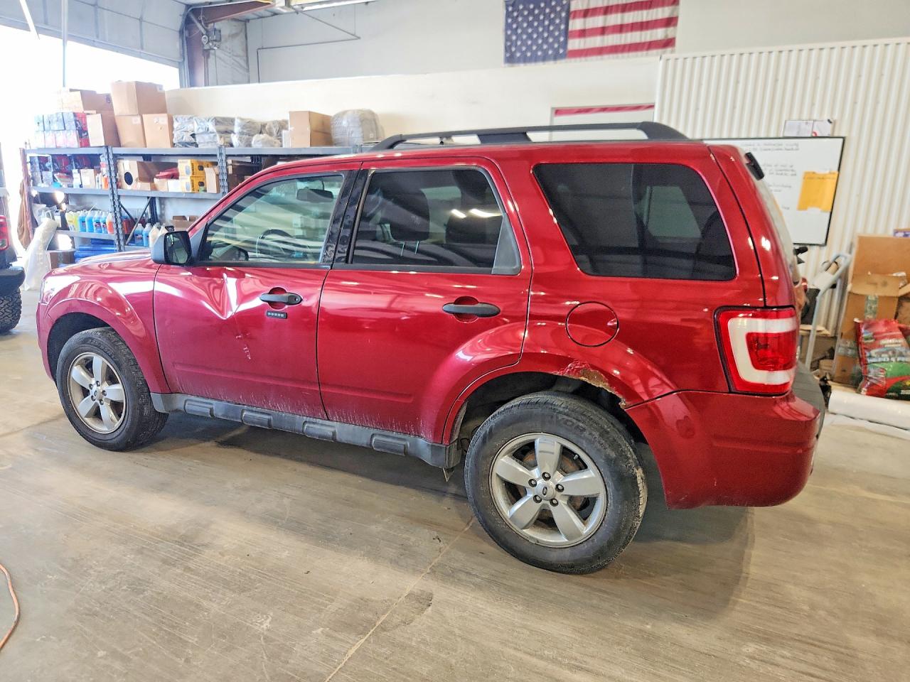 2012 Ford Escape Xlt Red vin: 1FMCU0D79CKB30940