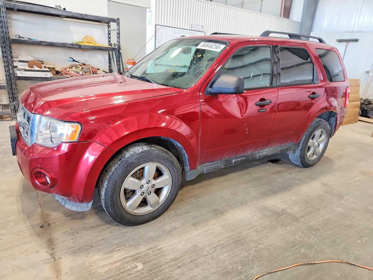 2012 Ford Escape Xlt Red vin: 1FMCU0D79CKB30940