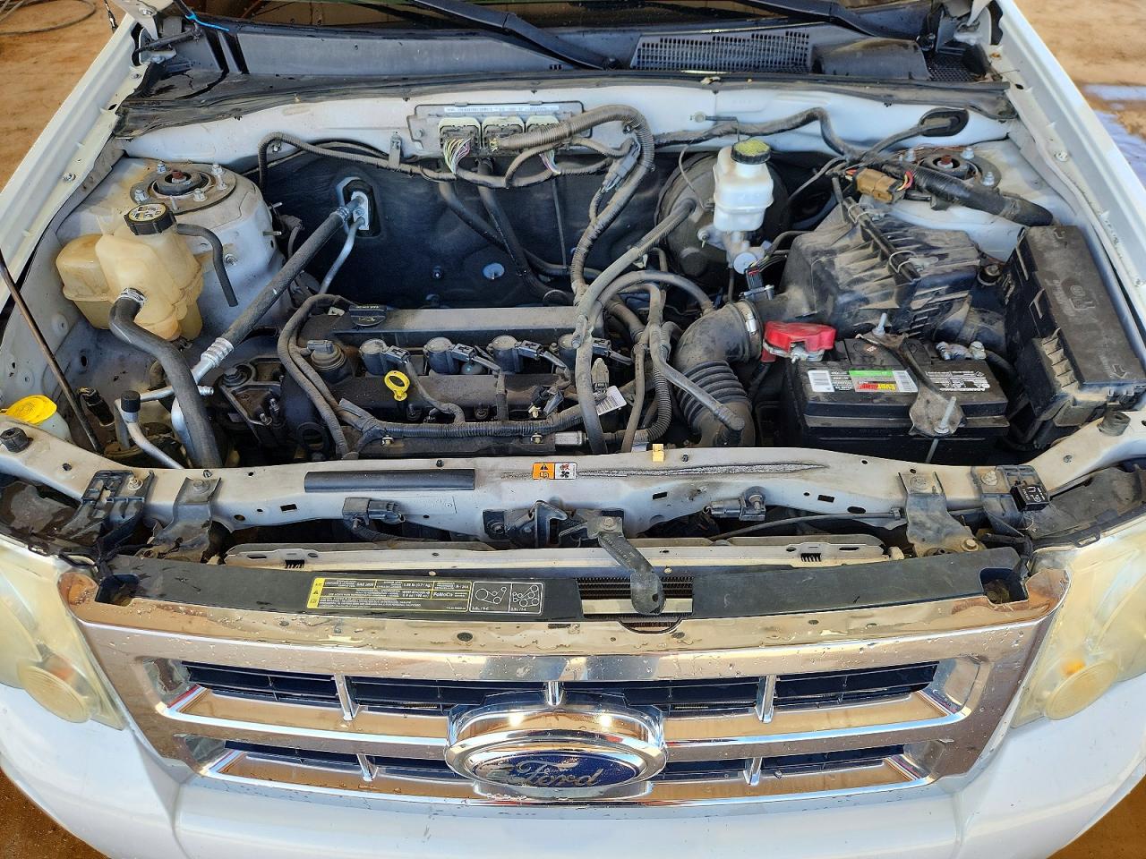 2012 Ford Escape Xlt Белый vin: 1FMCU0D79CKB38911