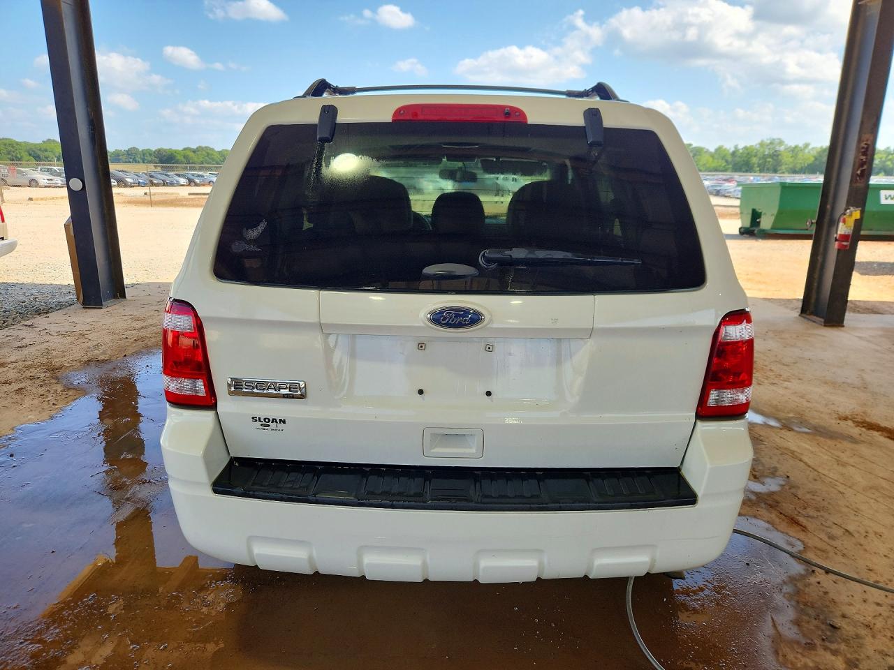 2012 Ford Escape Xlt Белый vin: 1FMCU0D79CKB38911