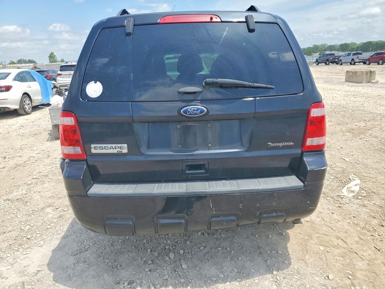 2012 Ford Escape Xlt Black vin: 1FMCU0D79CKB66689