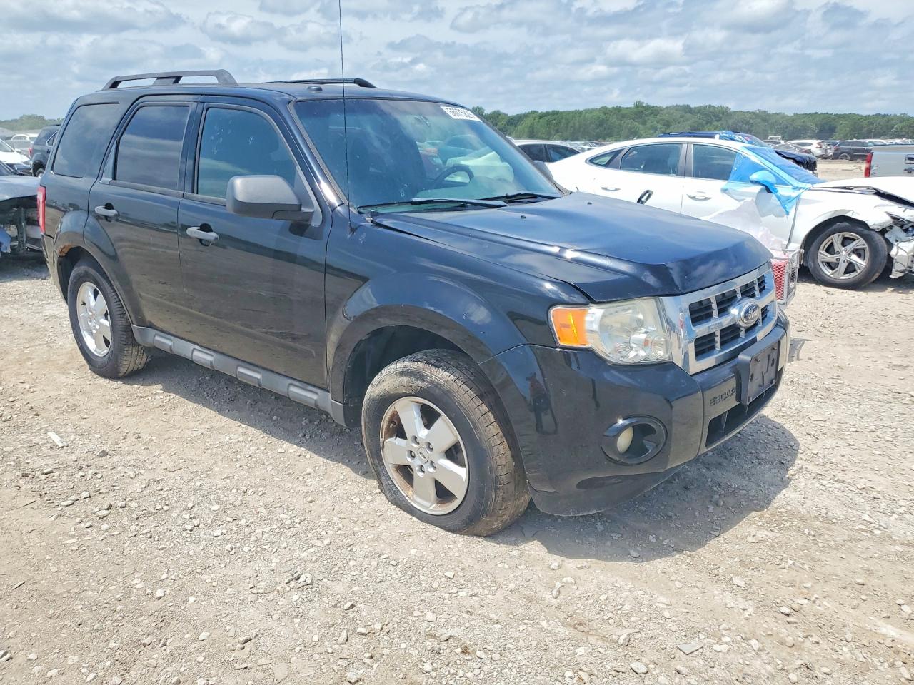 2012 Ford Escape Xlt Black vin: 1FMCU0D79CKB66689