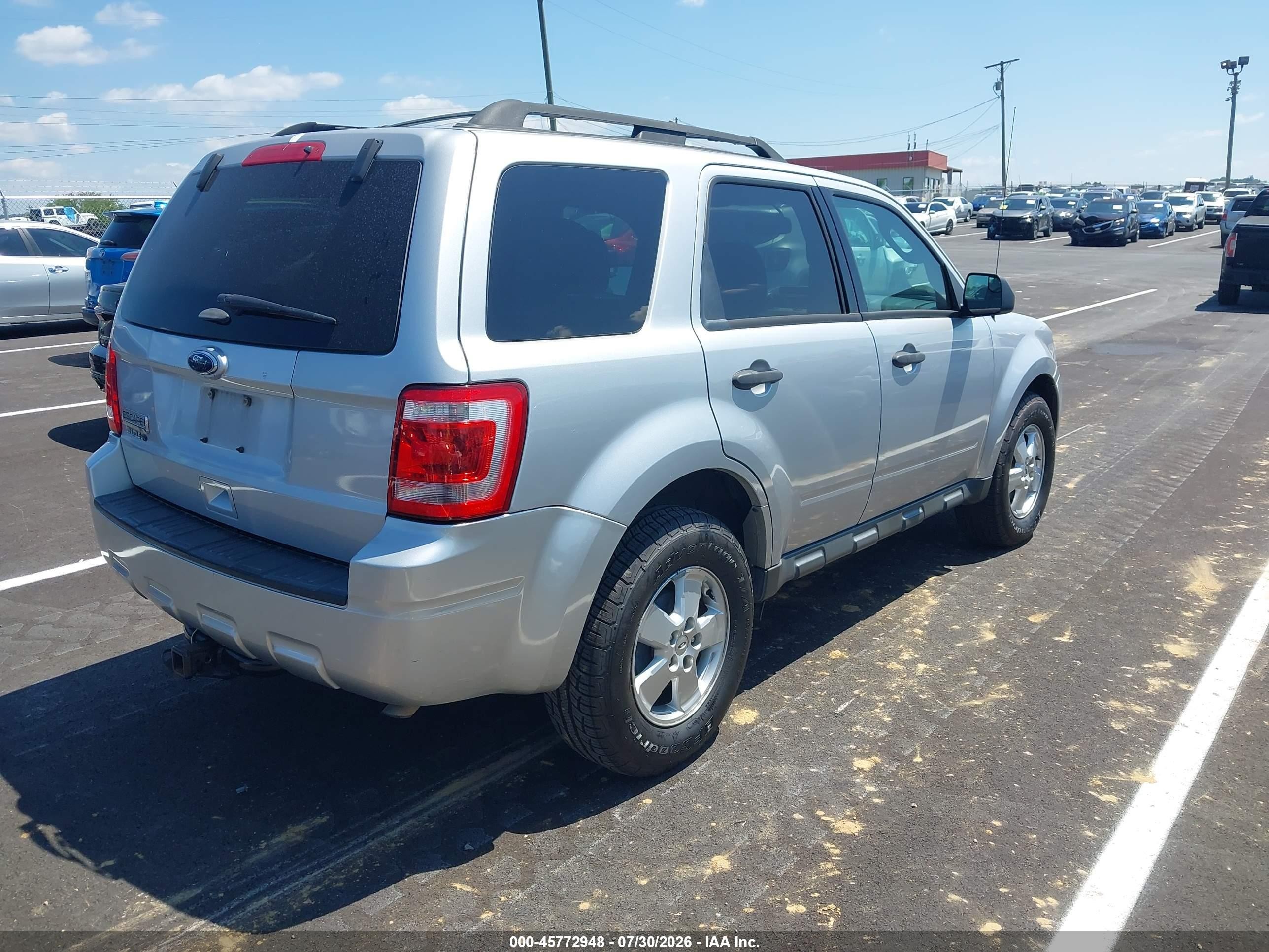 2012 Ford Escape Xlt Silver vin: 1FMCU0D79CKB87798