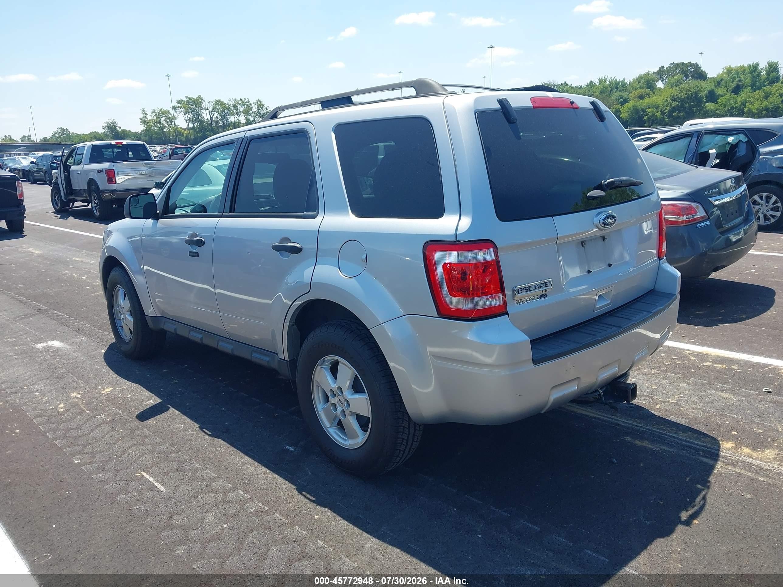 2012 Ford Escape Xlt Silver vin: 1FMCU0D79CKB87798