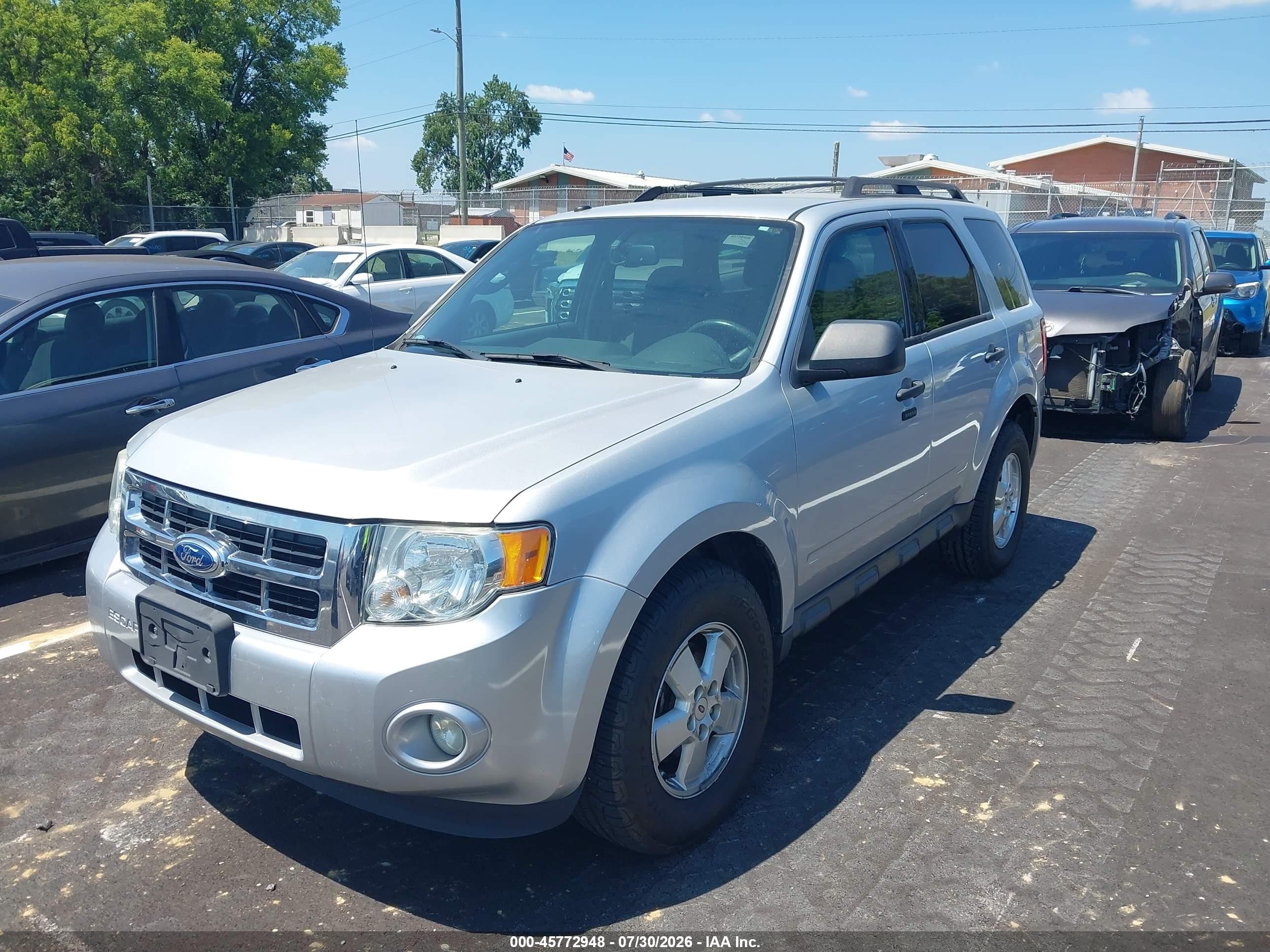 2012 Ford Escape Xlt Silver vin: 1FMCU0D79CKB87798