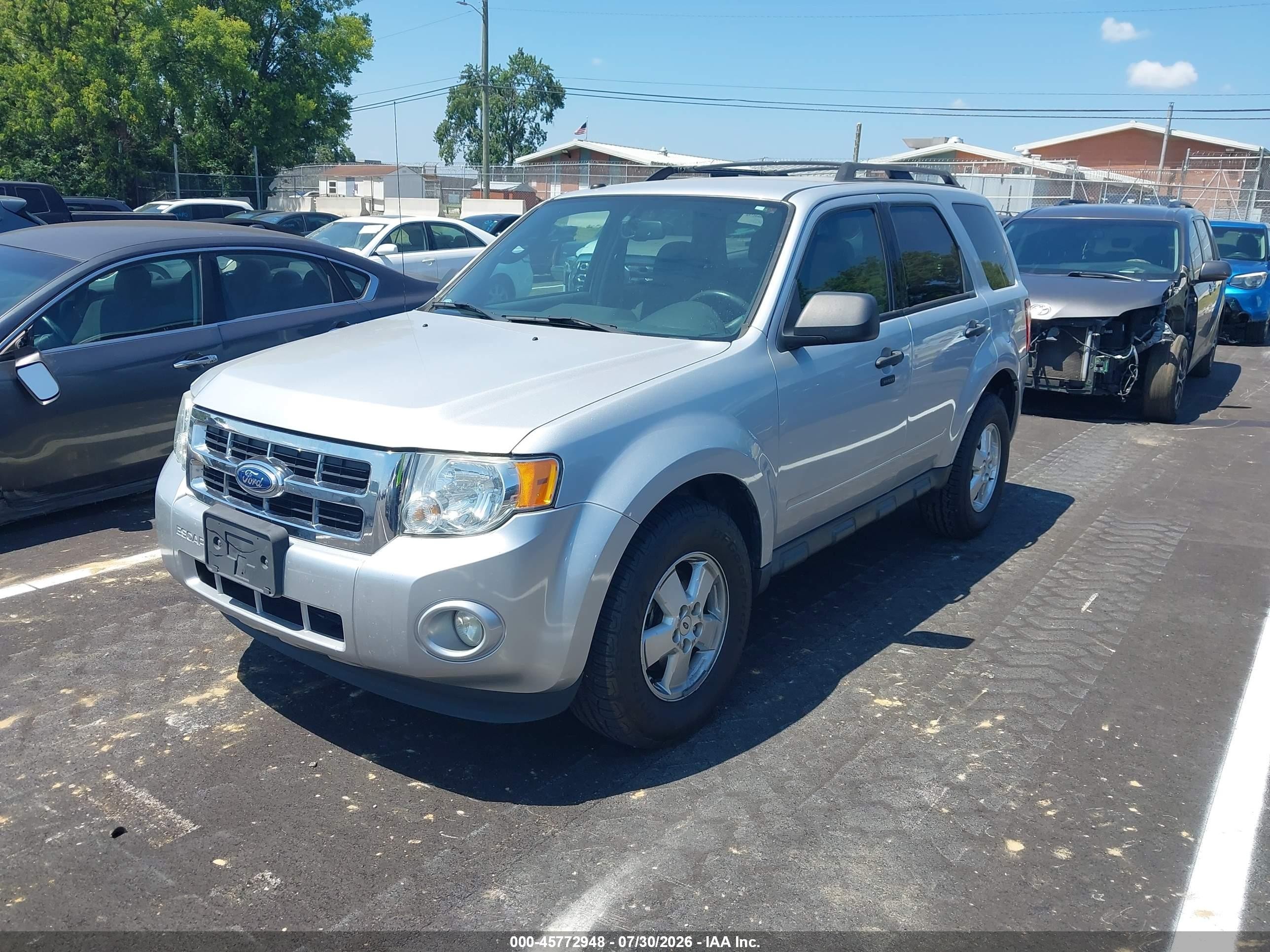 2012 Ford Escape Xlt Silver vin: 1FMCU0D79CKB87798