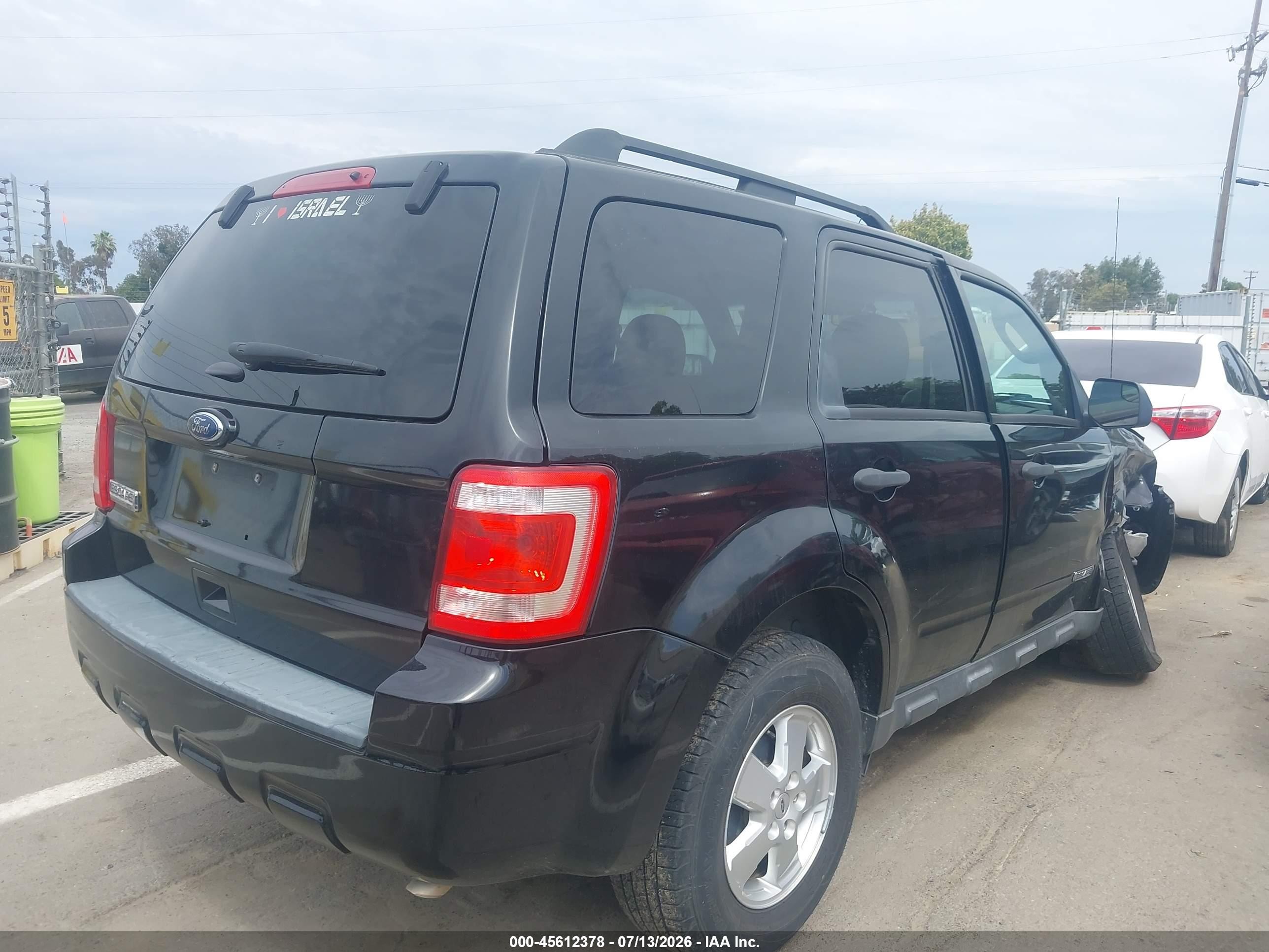 2012 Ford Escape Xlt Black vin: 1FMCU0D79CKC46185