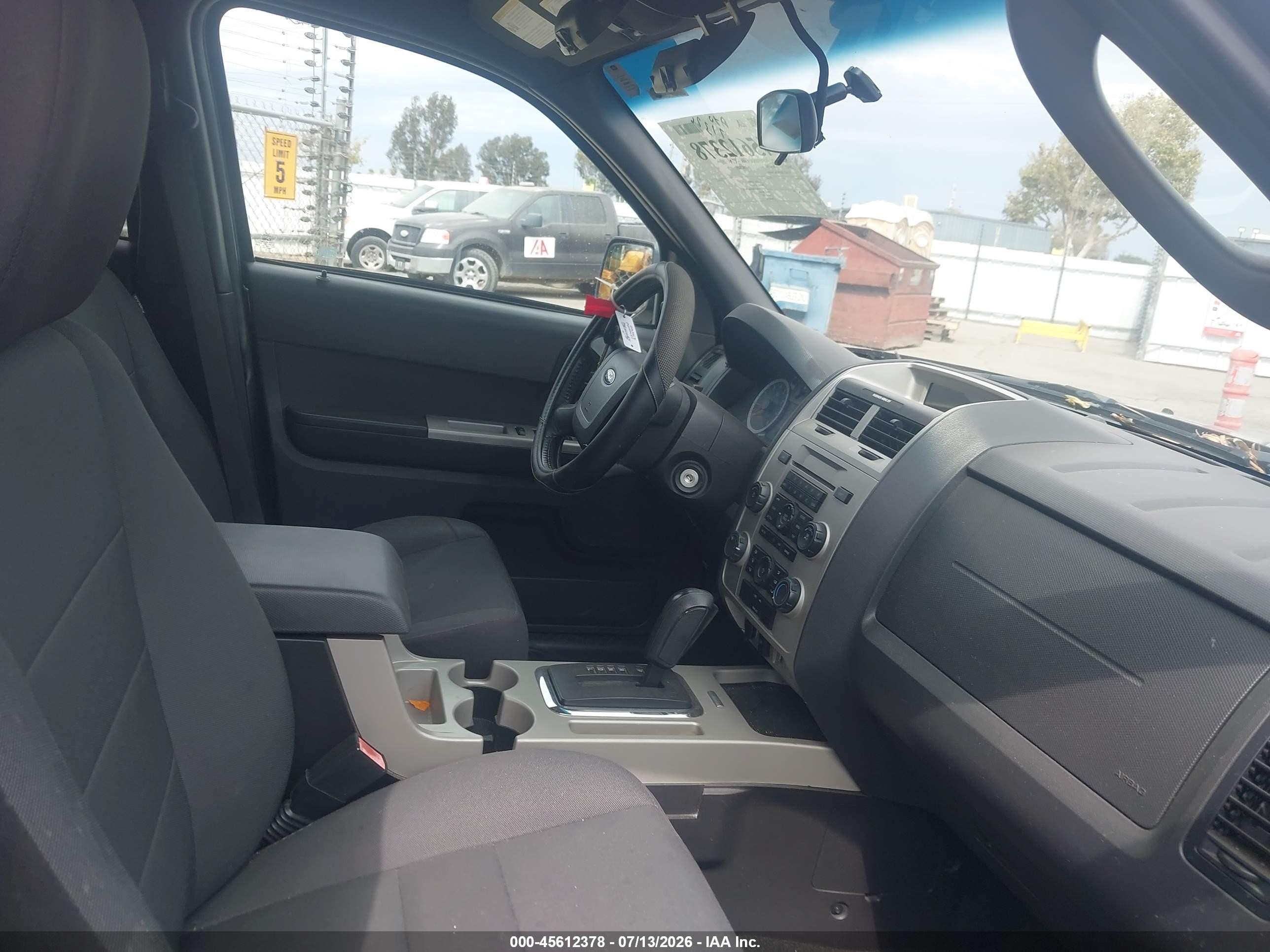 2012 Ford Escape Xlt Black vin: 1FMCU0D79CKC46185