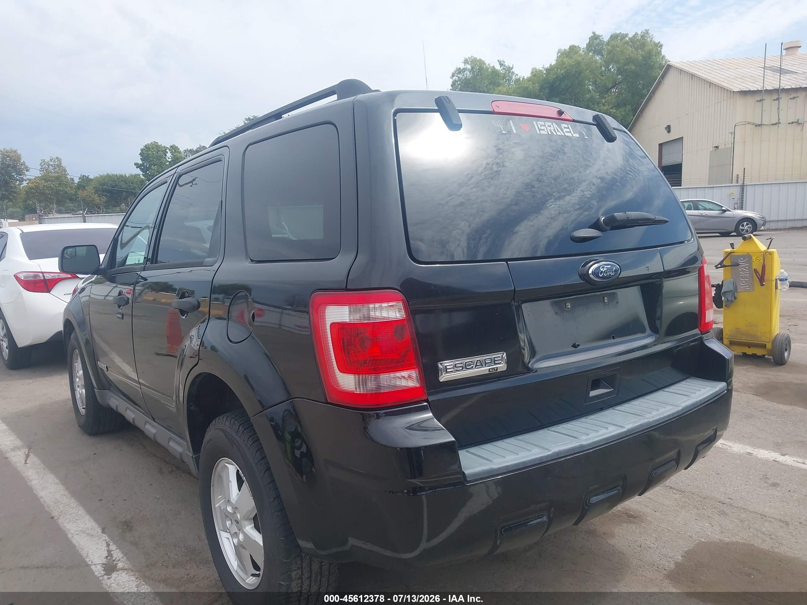 2012 Ford Escape Xlt Black vin: 1FMCU0D79CKC46185