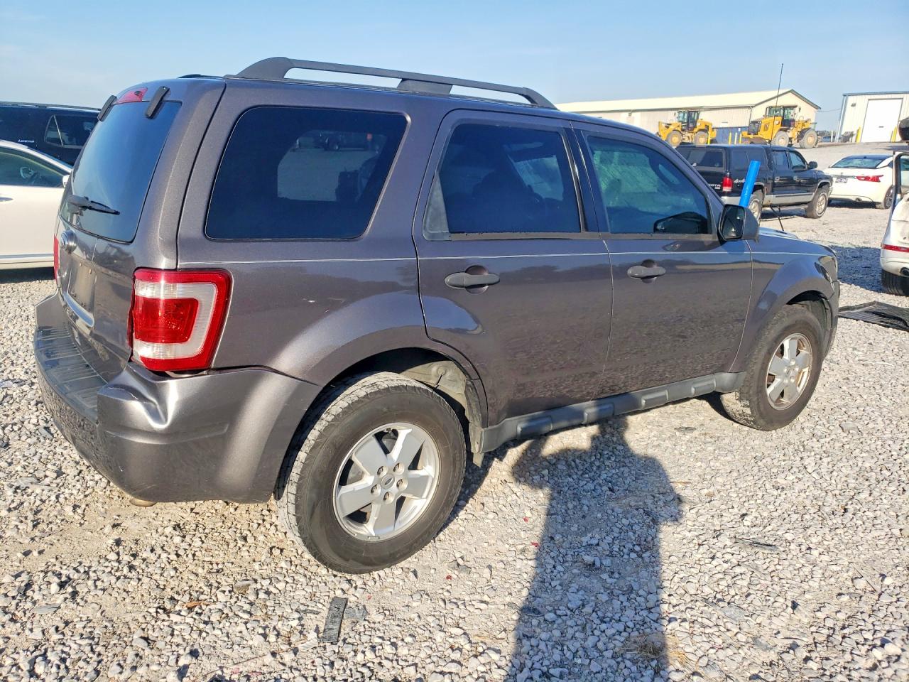 2012 Ford Escape Xlt Серый vin: 1FMCU0D79CKC52553