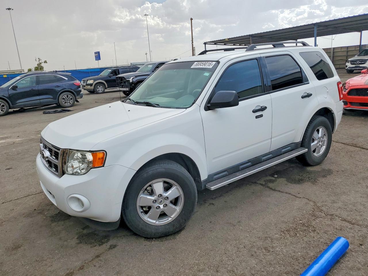 2012 Ford Escape Xlt White vin: 1FMCU0D79CKC85228