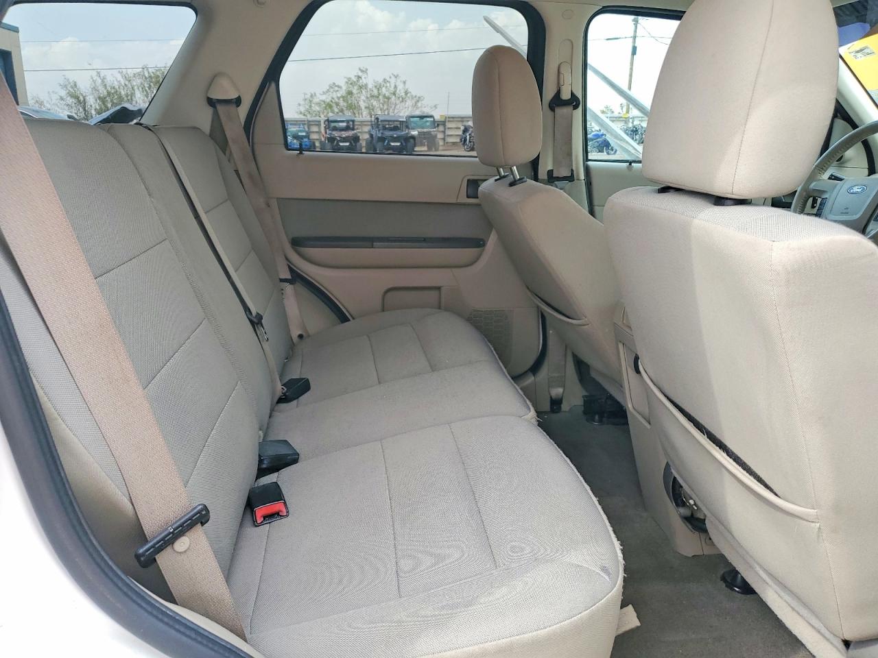 2012 Ford Escape Xlt White vin: 1FMCU0D79CKC85228