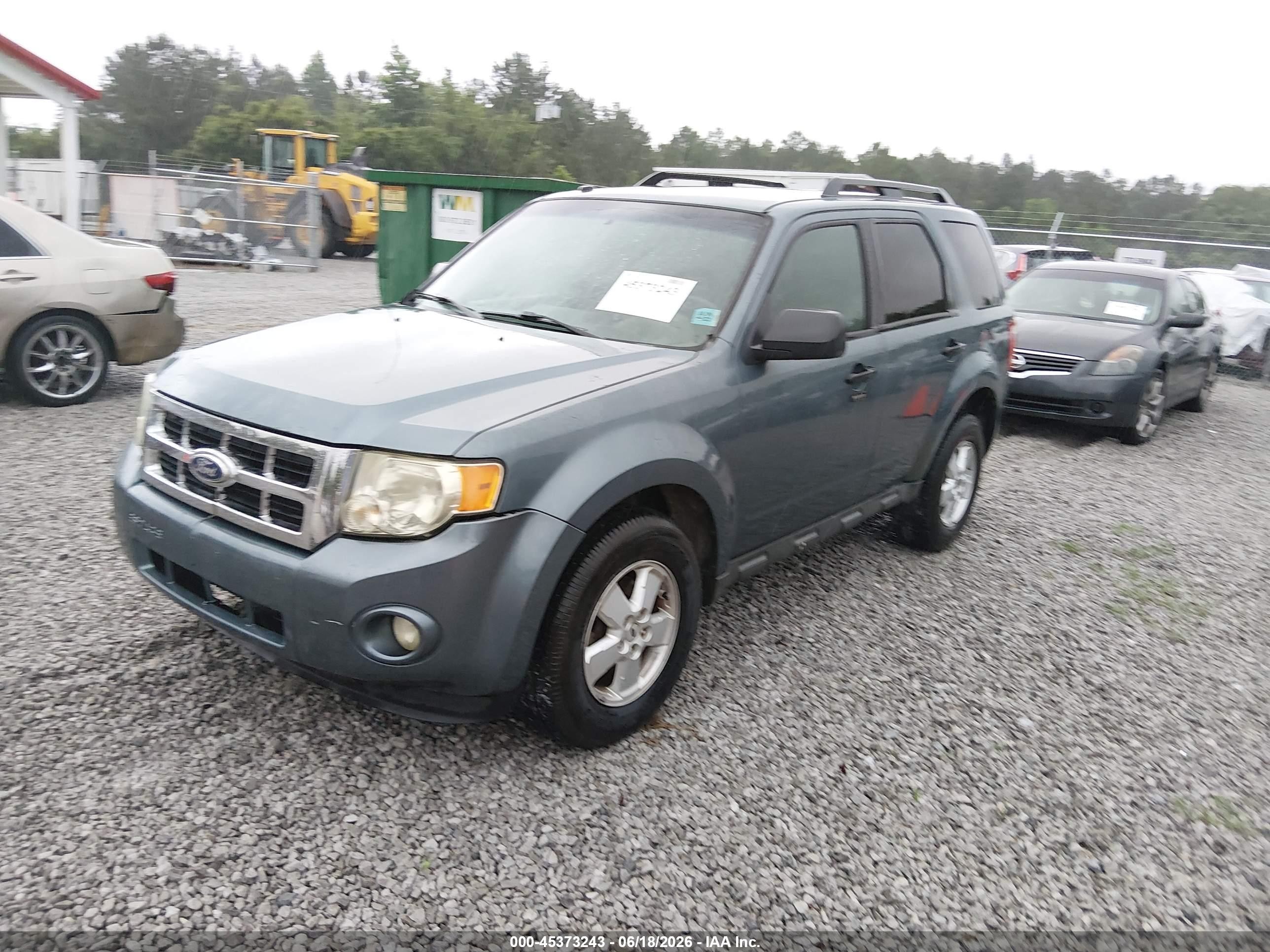 2010 Ford Escape Xlt Blue vin: 1FMCU0D7XAKB27946