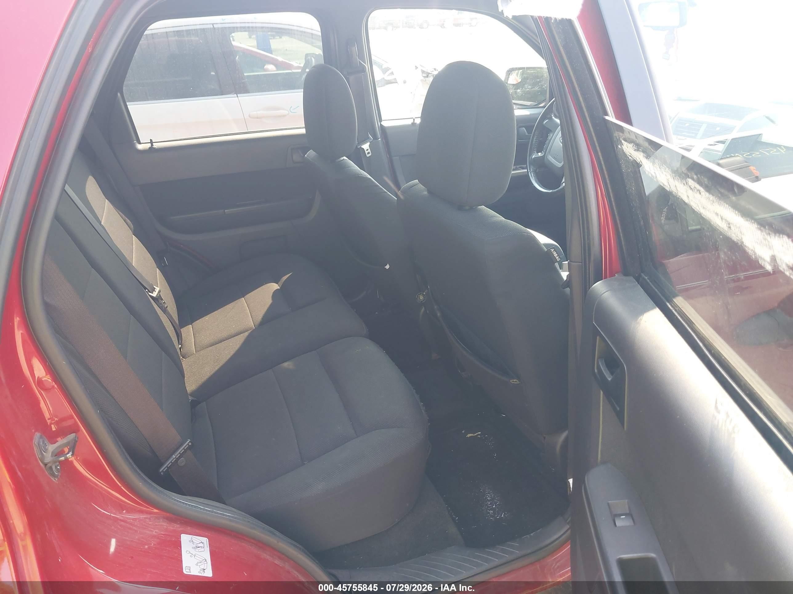 2010 Ford Escape Xlt Red vin: 1FMCU0D7XAKB79948