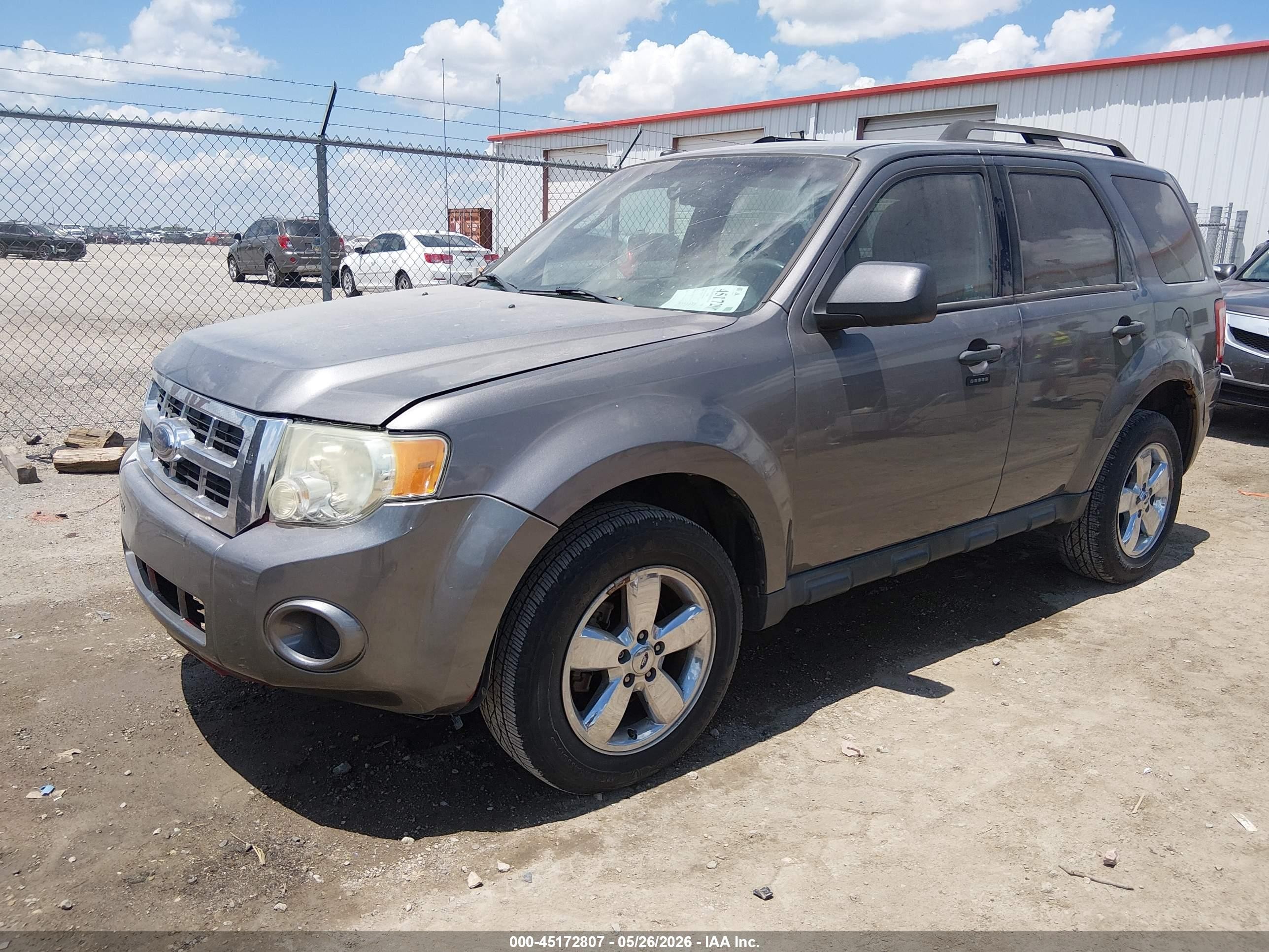 2010 Ford Escape Xlt Gray vin: 1FMCU0D7XAKD32666