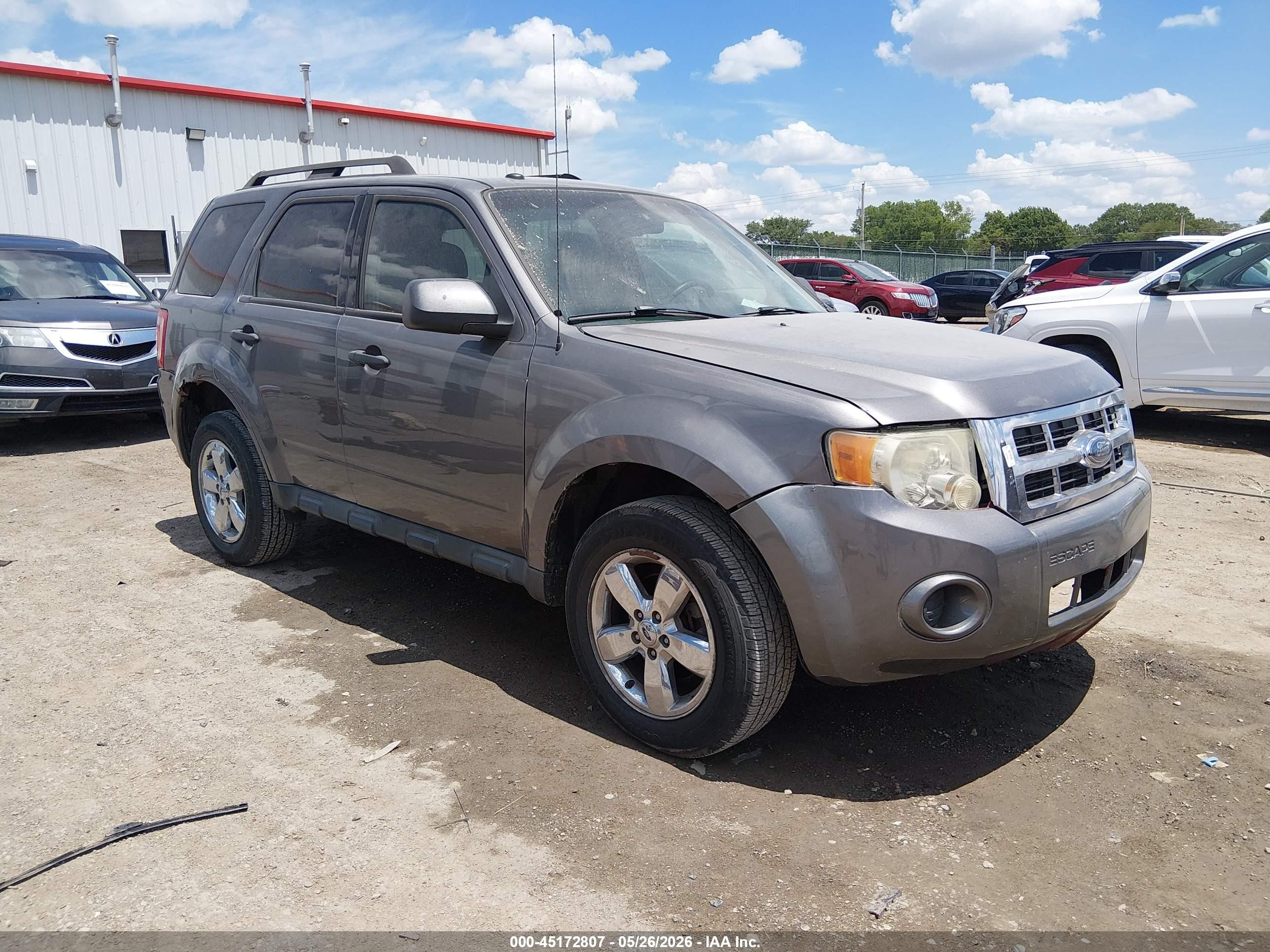 2010 Ford Escape Xlt Серый vin: 1FMCU0D7XAKD32666