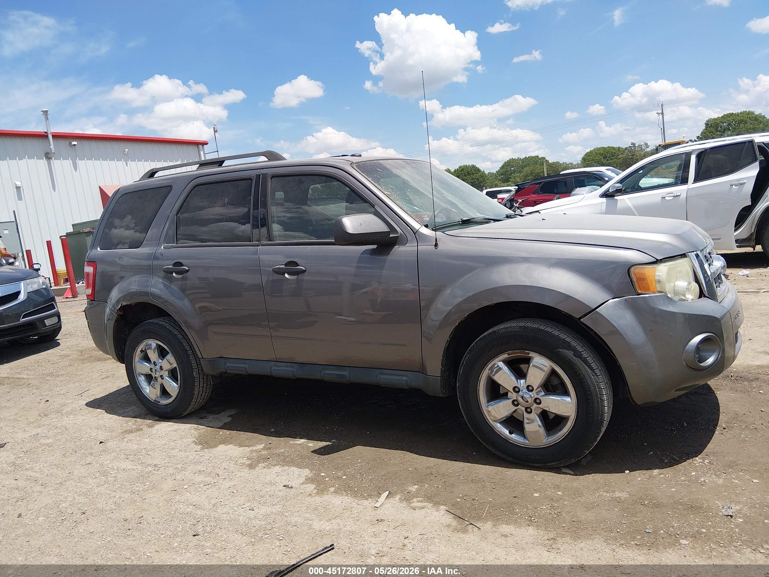 2010 Ford Escape Xlt Gray vin: 1FMCU0D7XAKD32666