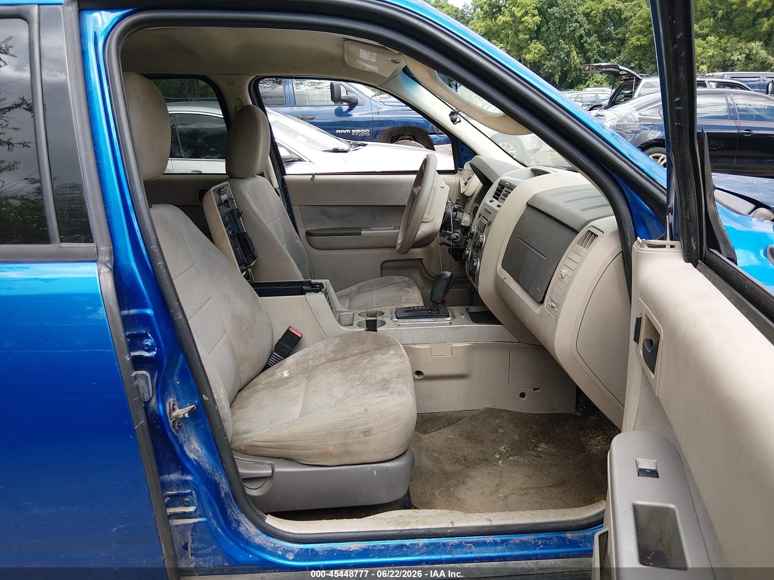 2011 Ford Escape Xlt Blue vin: 1FMCU0D7XBKA51758