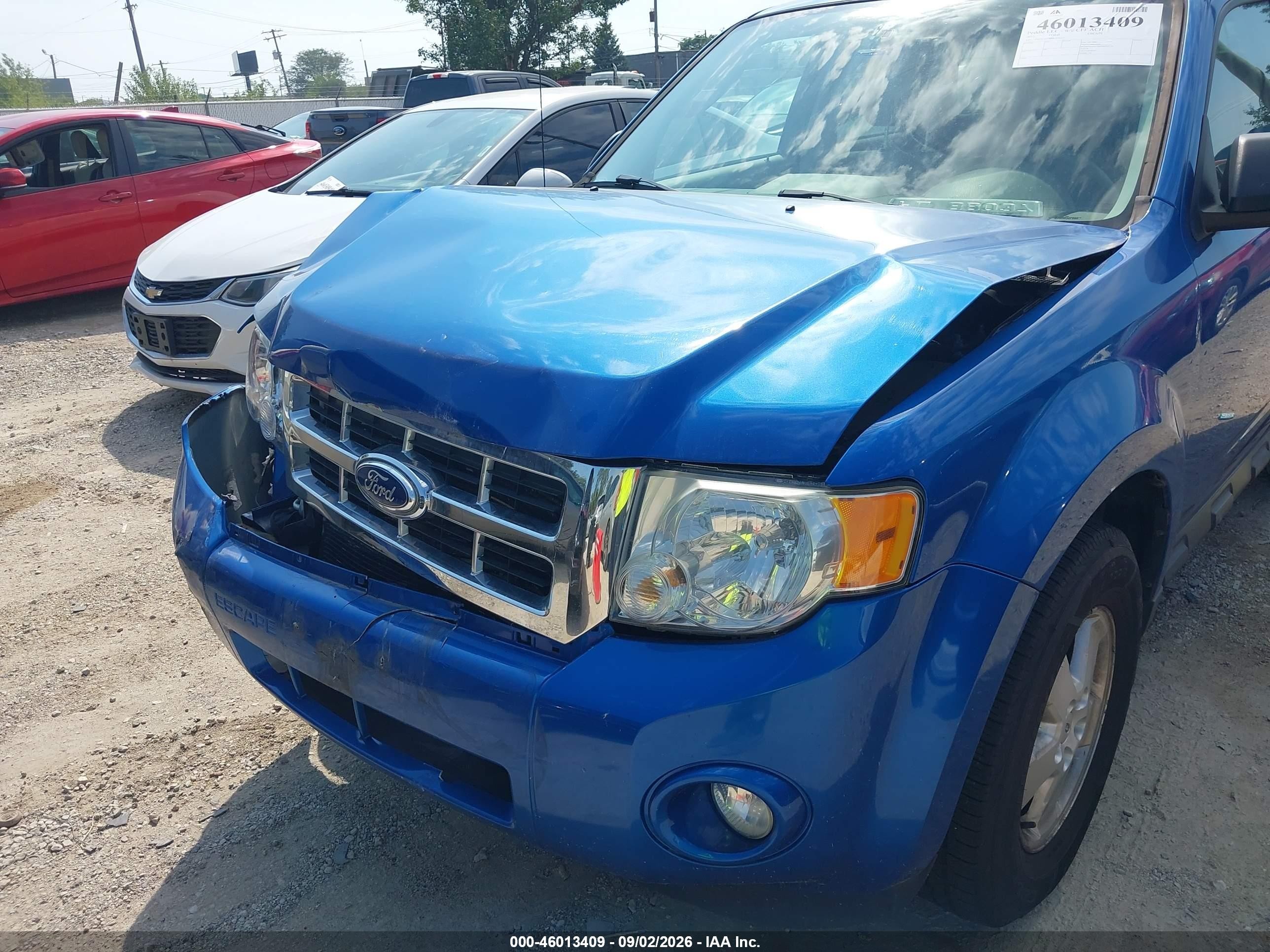 2011 Ford Escape Xlt Blue vin: 1FMCU0D7XBKB20612