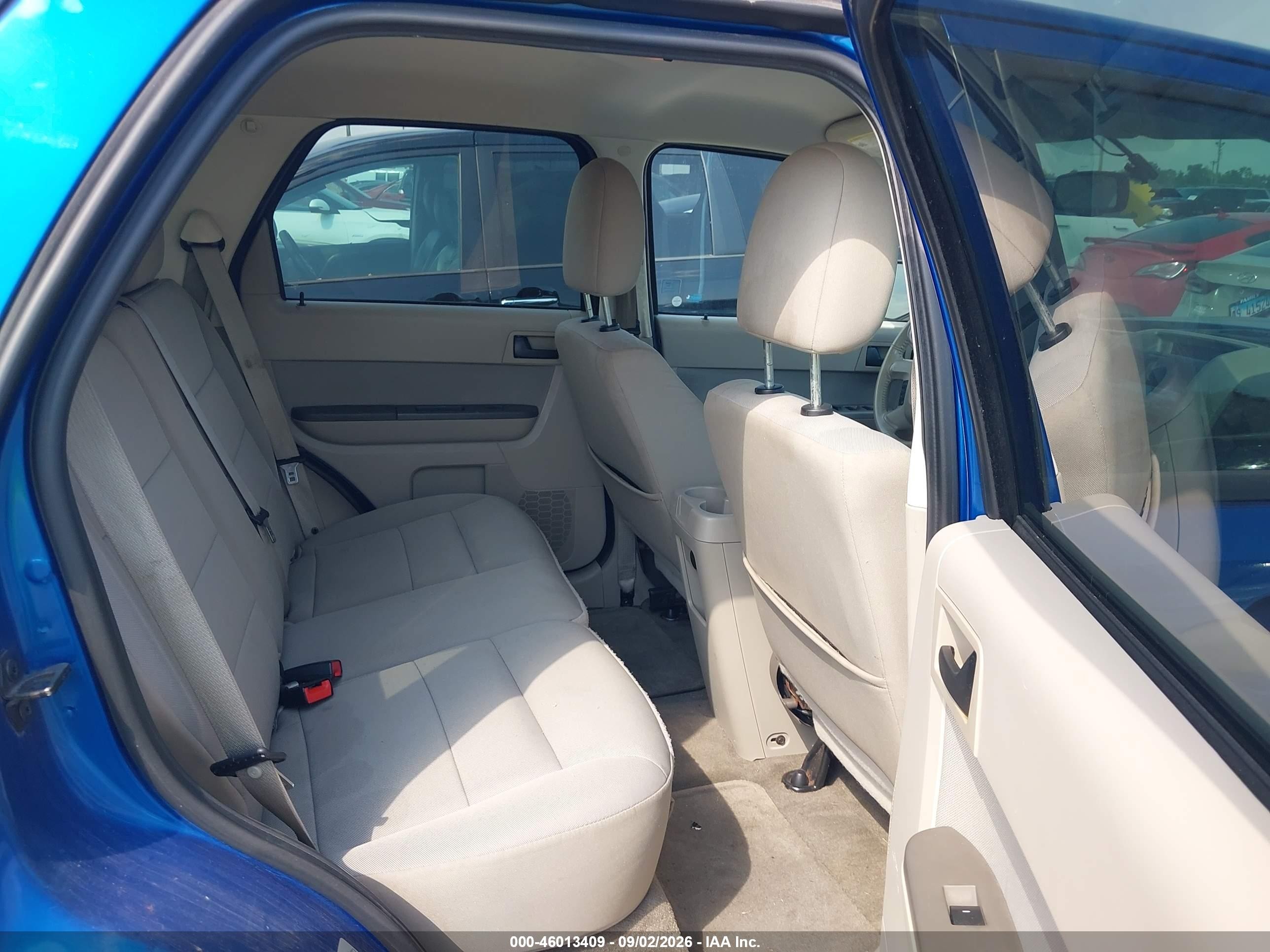 2011 Ford Escape Xlt Blue vin: 1FMCU0D7XBKB20612