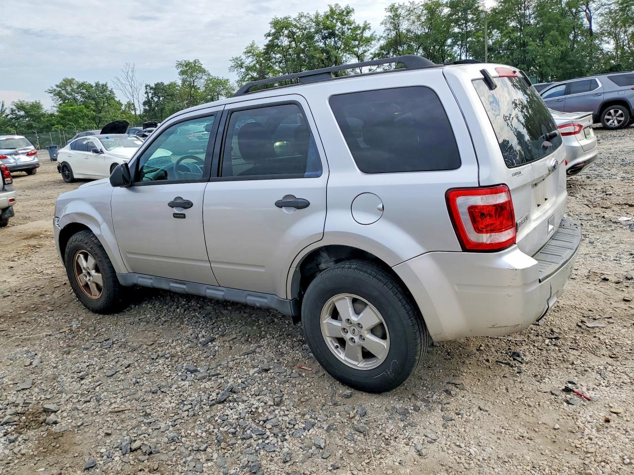 2011 Ford Escape Xlt Silver vin: 1FMCU0D7XBKB36454