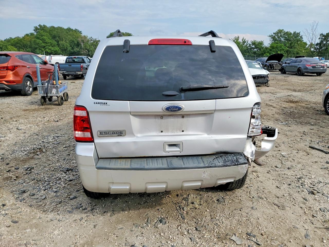 2011 Ford Escape Xlt Silver vin: 1FMCU0D7XBKB36454