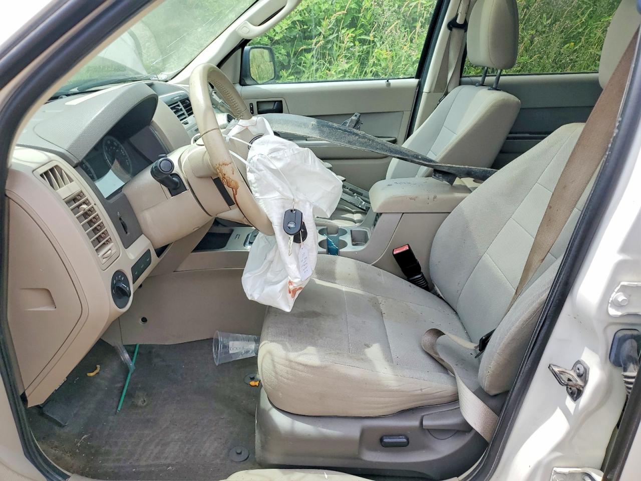 2012 Ford Escape Xlt White vin: 1FMCU0D7XCKA05526