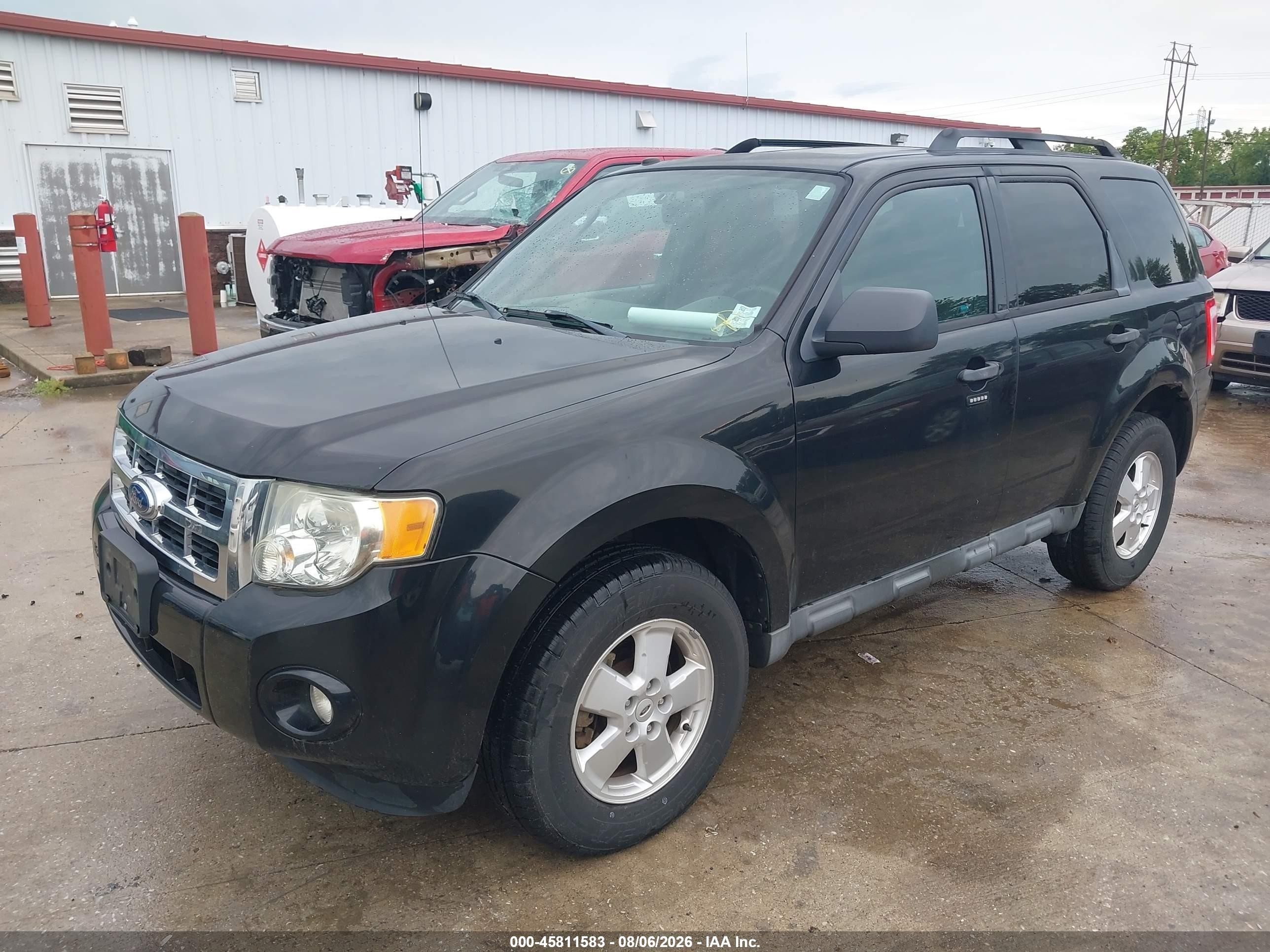 2012 Ford Escape Xlt Black vin: 1FMCU0D7XCKA06935