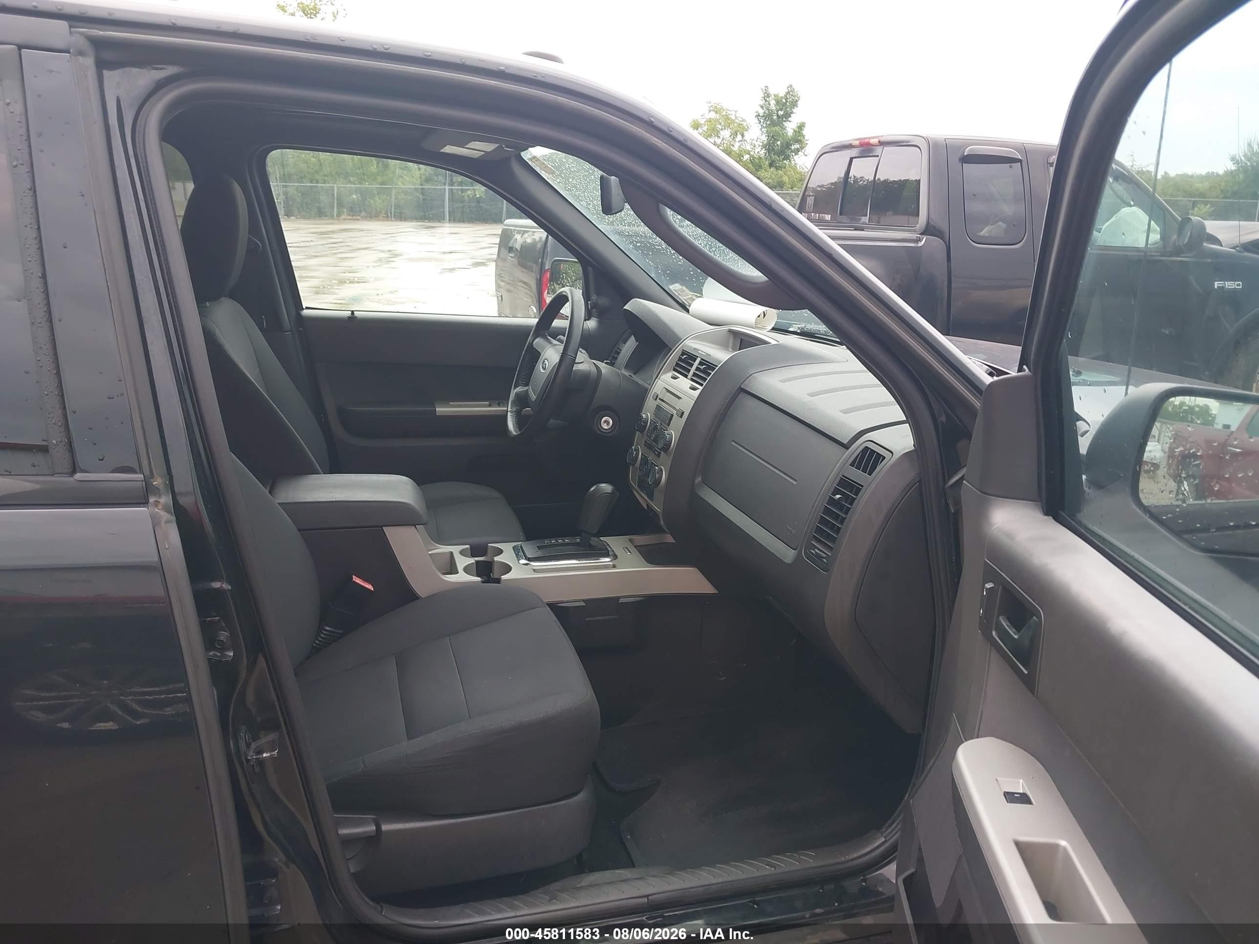 2012 Ford Escape Xlt Black vin: 1FMCU0D7XCKA06935