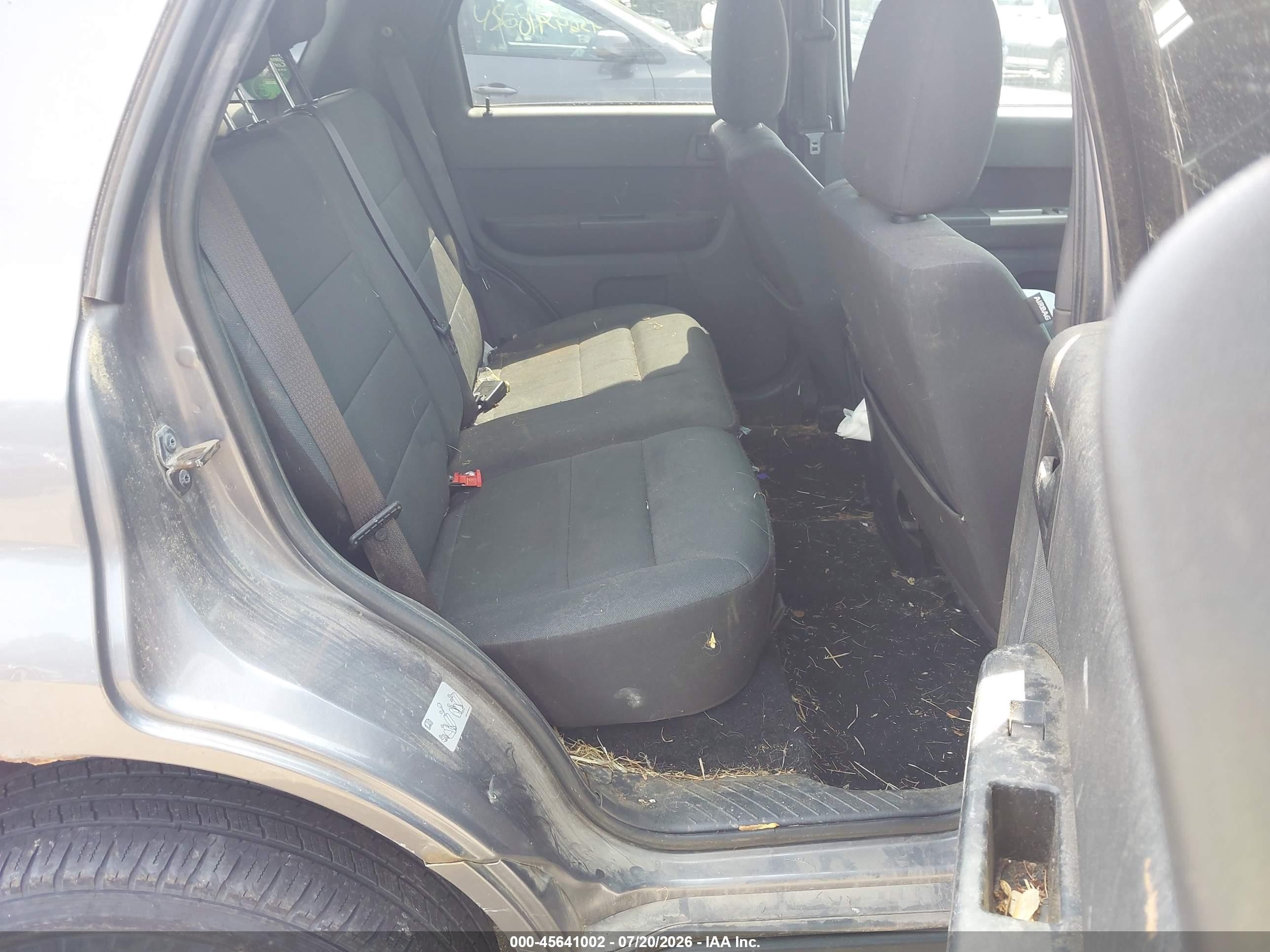 2012 Ford Escape Xlt Gray vin: 1FMCU0D7XCKA54452