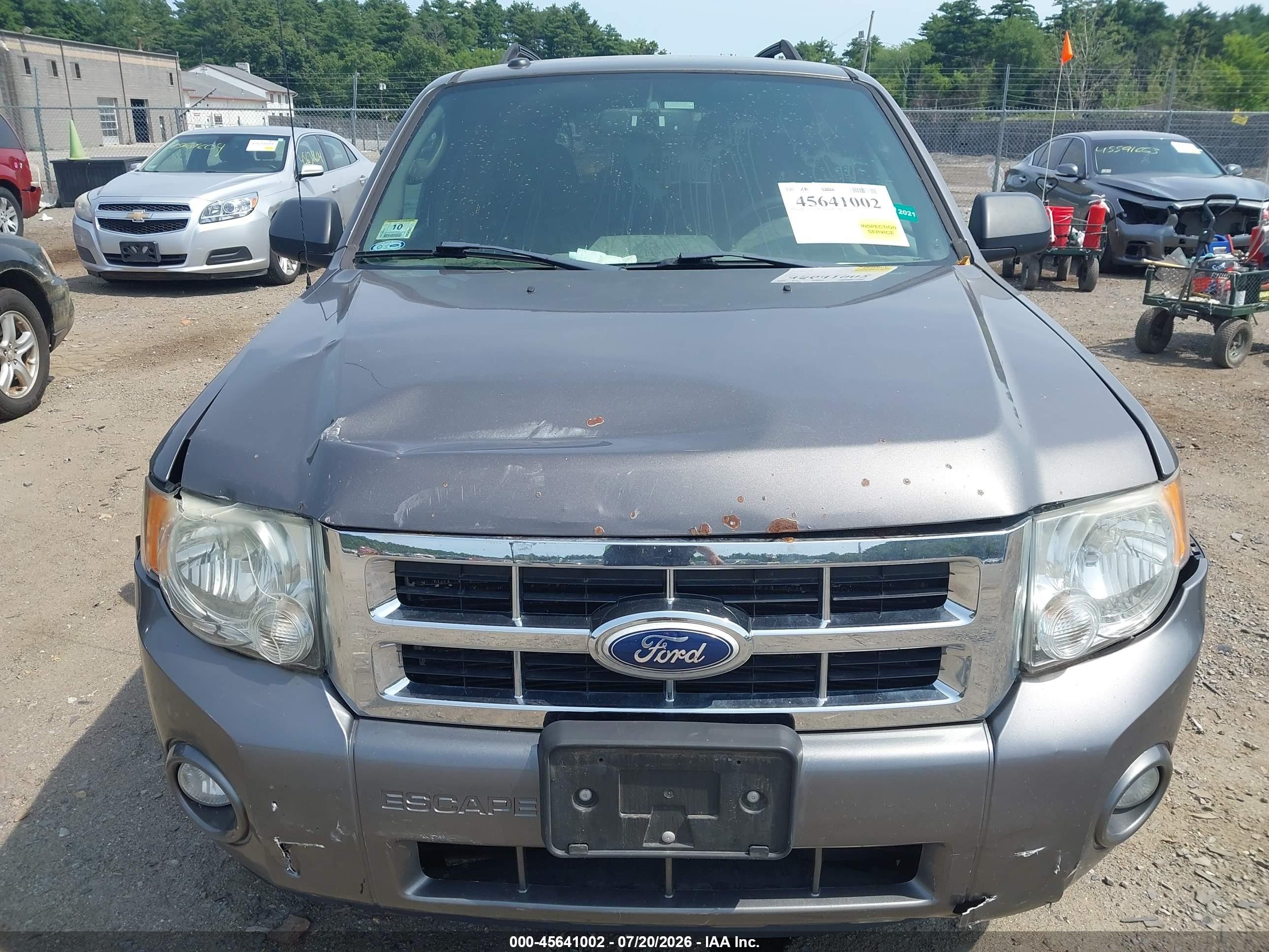 2012 Ford Escape Xlt Gray vin: 1FMCU0D7XCKA54452