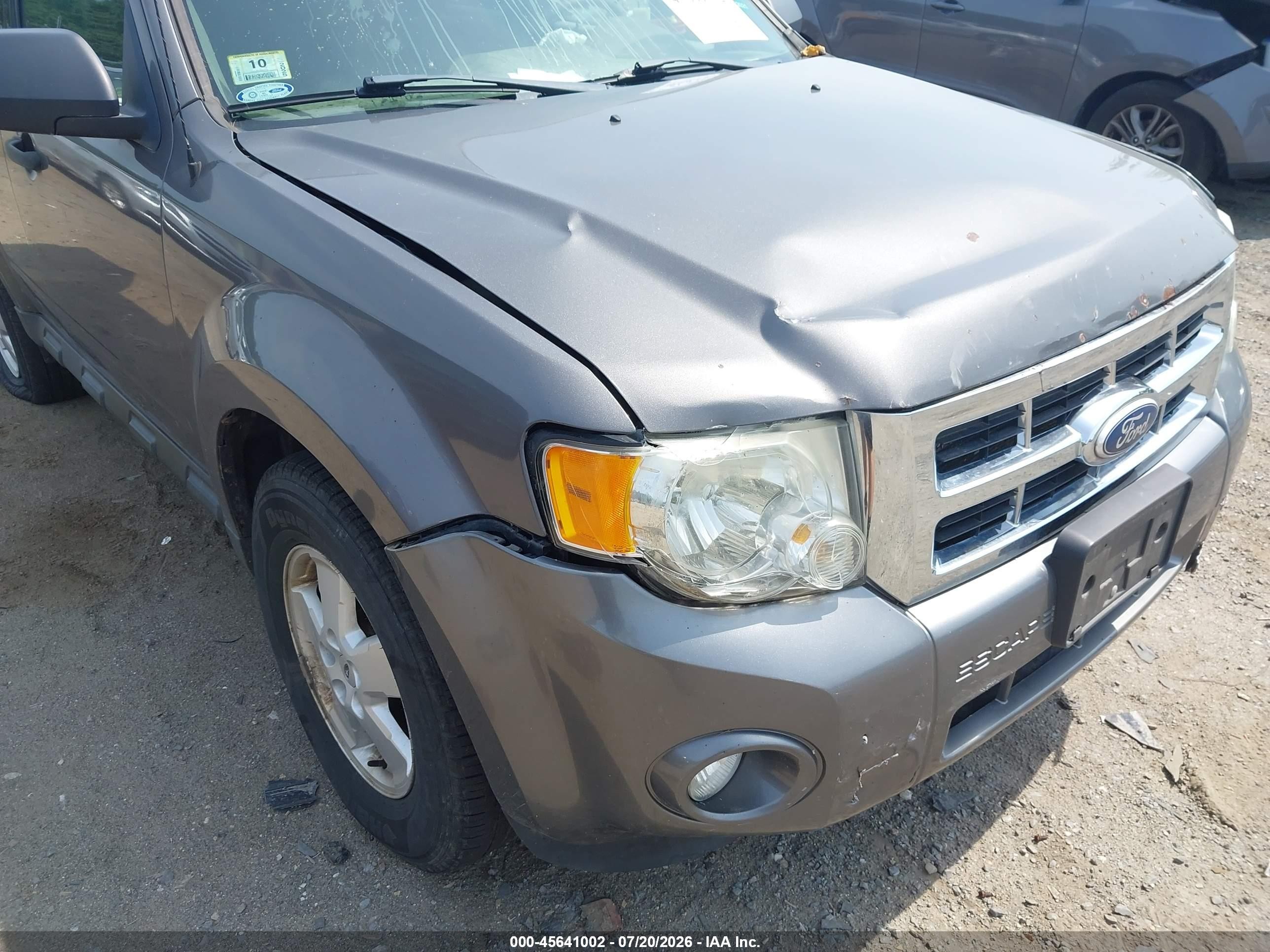 2012 Ford Escape Xlt Gray vin: 1FMCU0D7XCKA54452