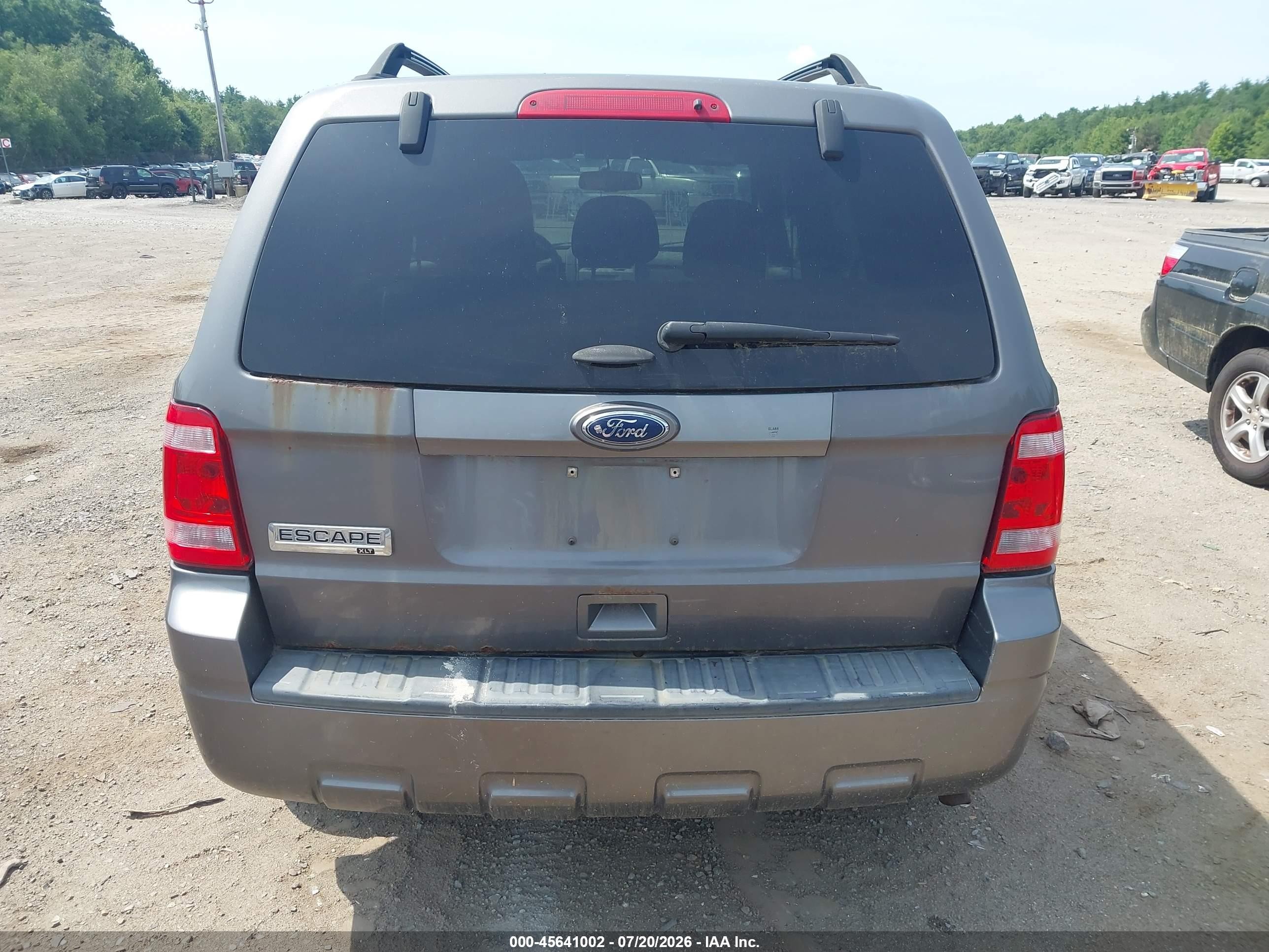 2012 Ford Escape Xlt Gray vin: 1FMCU0D7XCKA54452