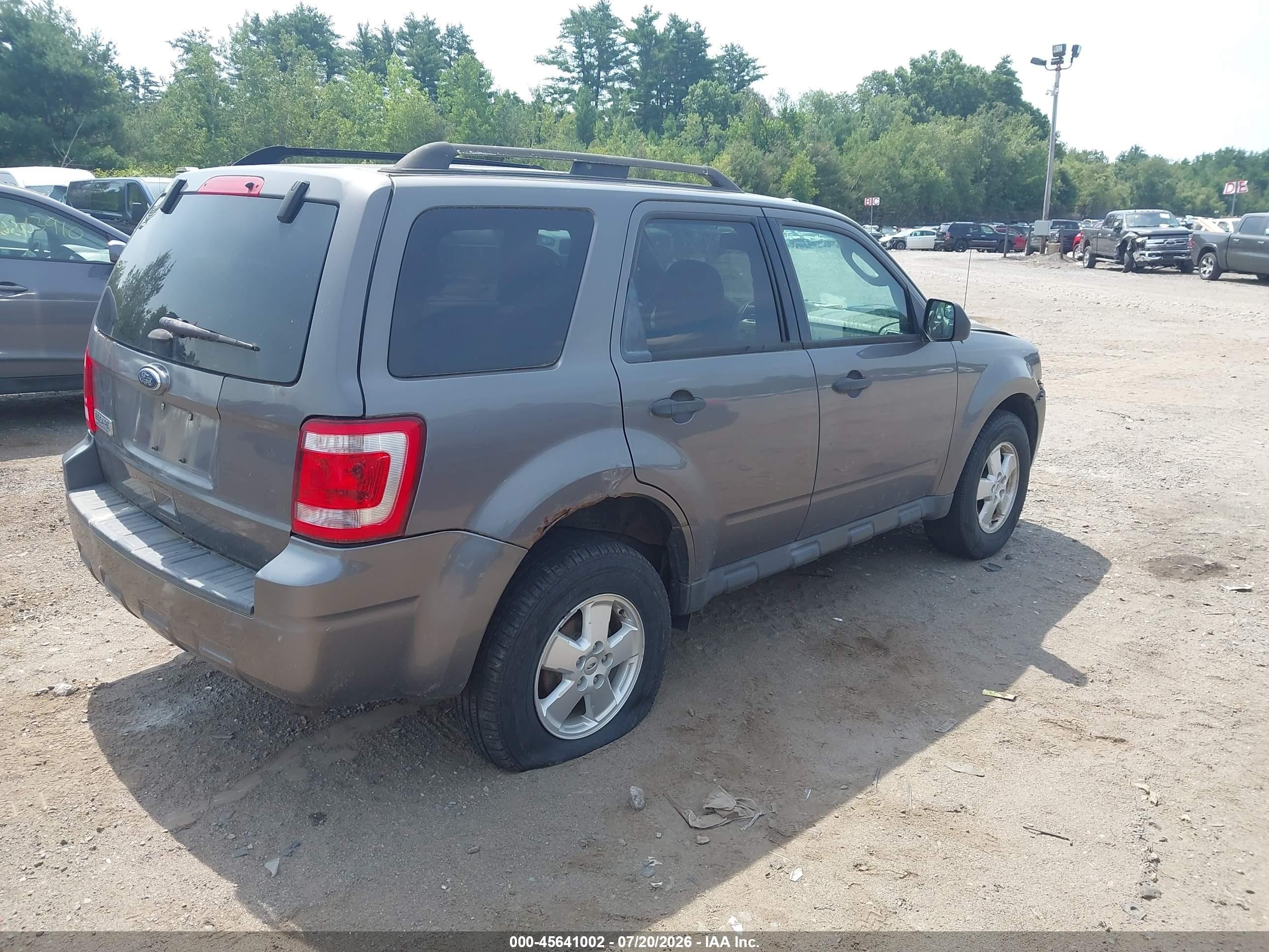 2012 Ford Escape Xlt Gray vin: 1FMCU0D7XCKA54452