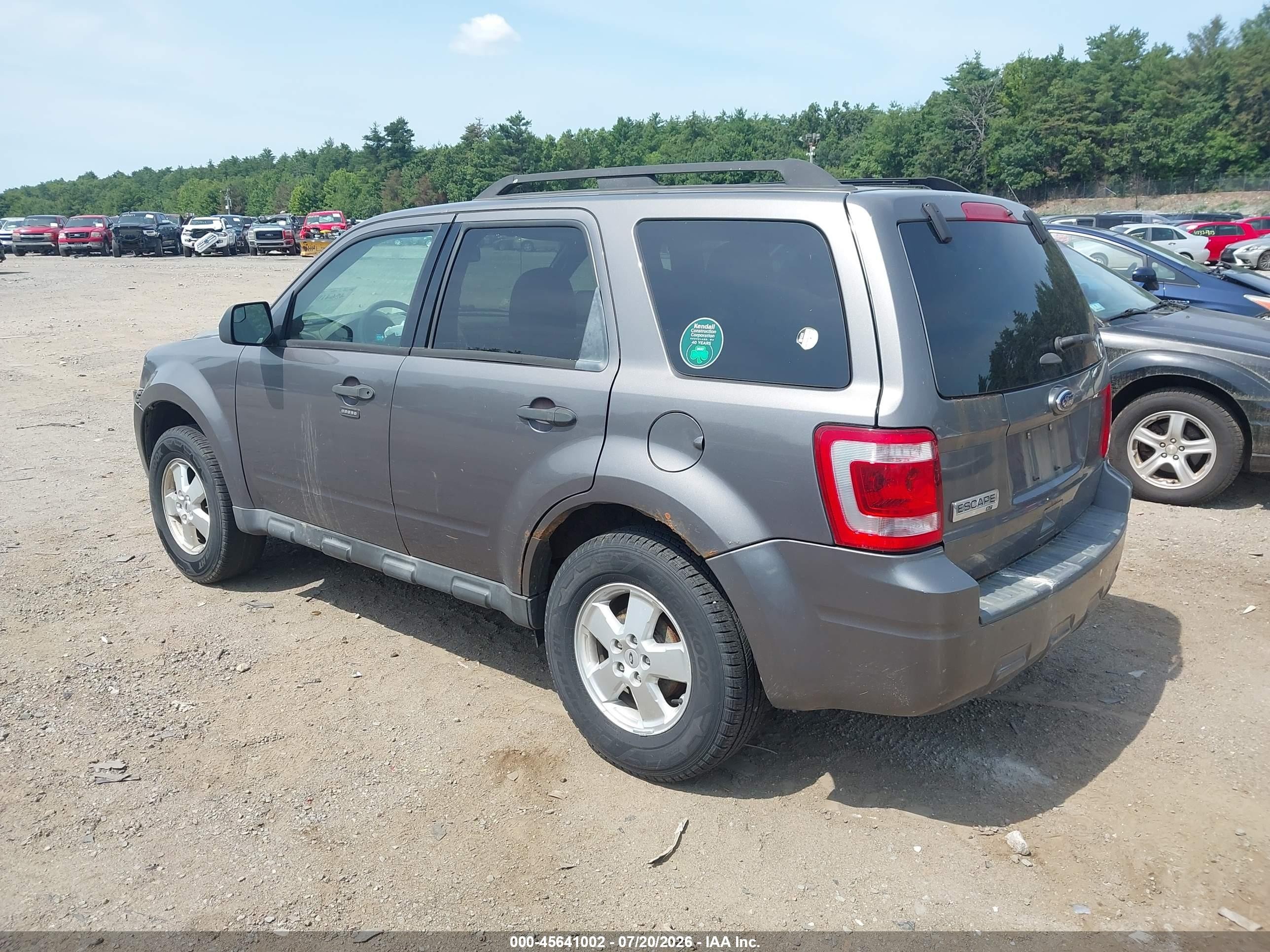 2012 Ford Escape Xlt Gray vin: 1FMCU0D7XCKA54452