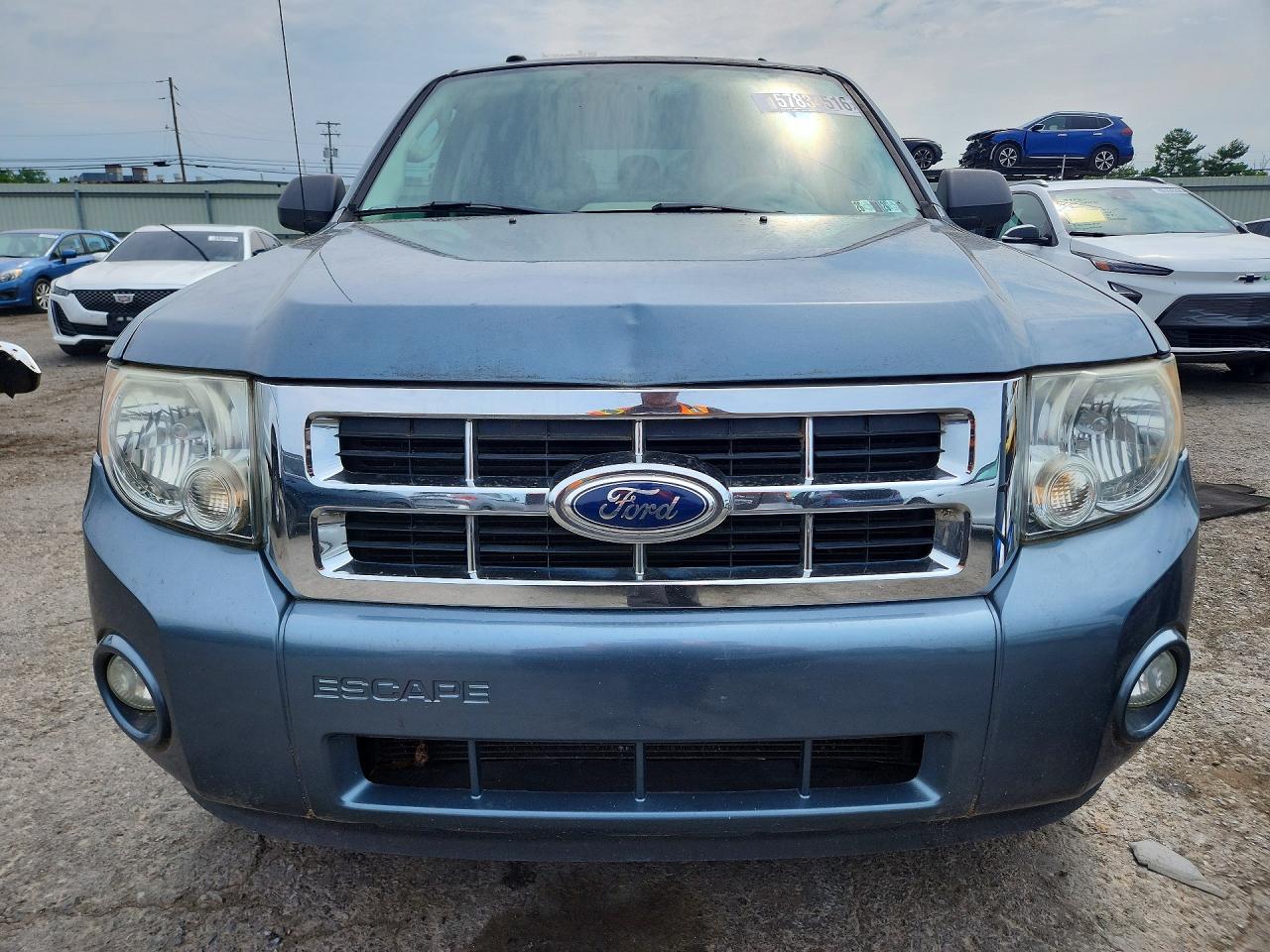 2012 Ford Escape Xlt Blue vin: 1FMCU0D7XCKA80839